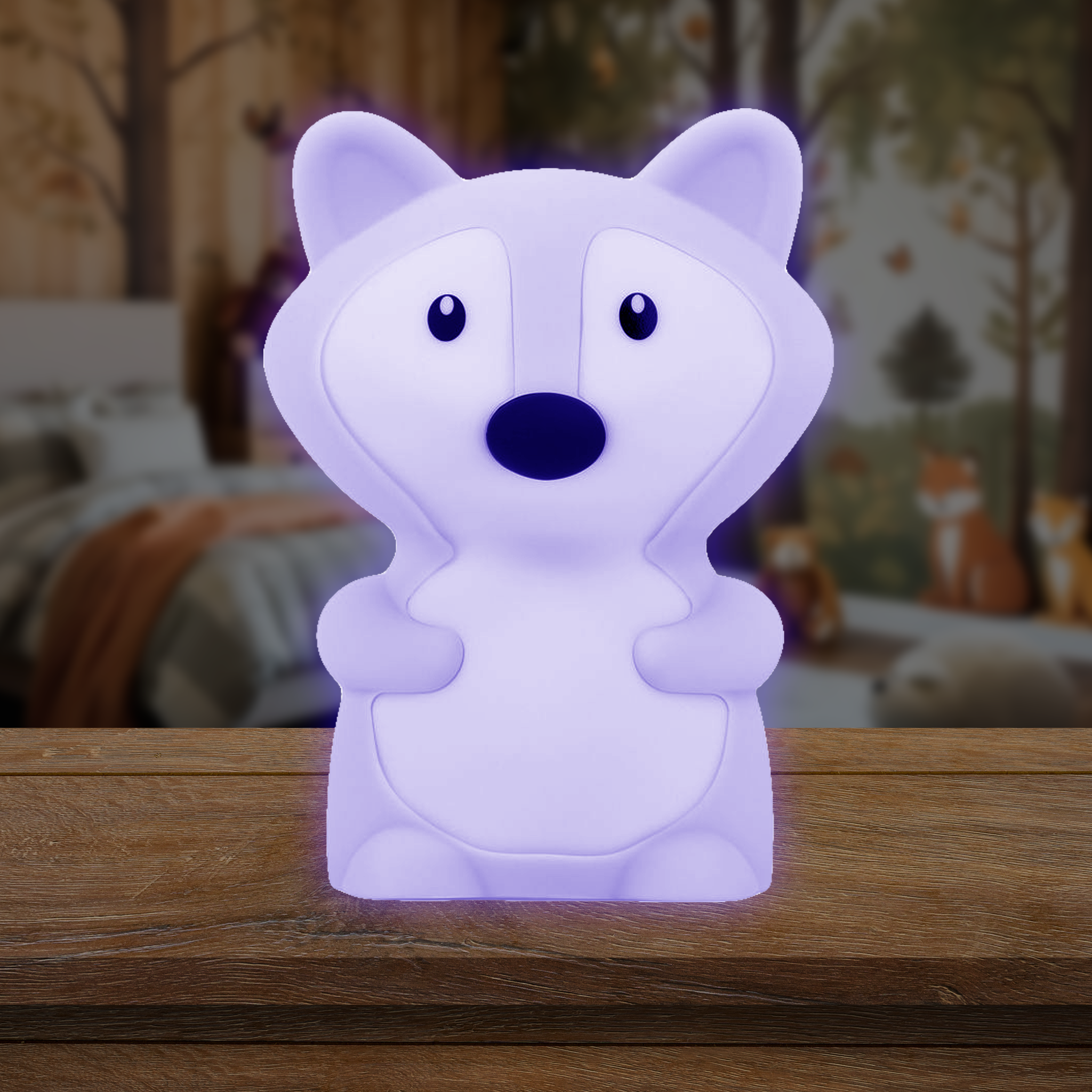 Lumipets® Felix The Fox- Children's Touch Night Light Junior