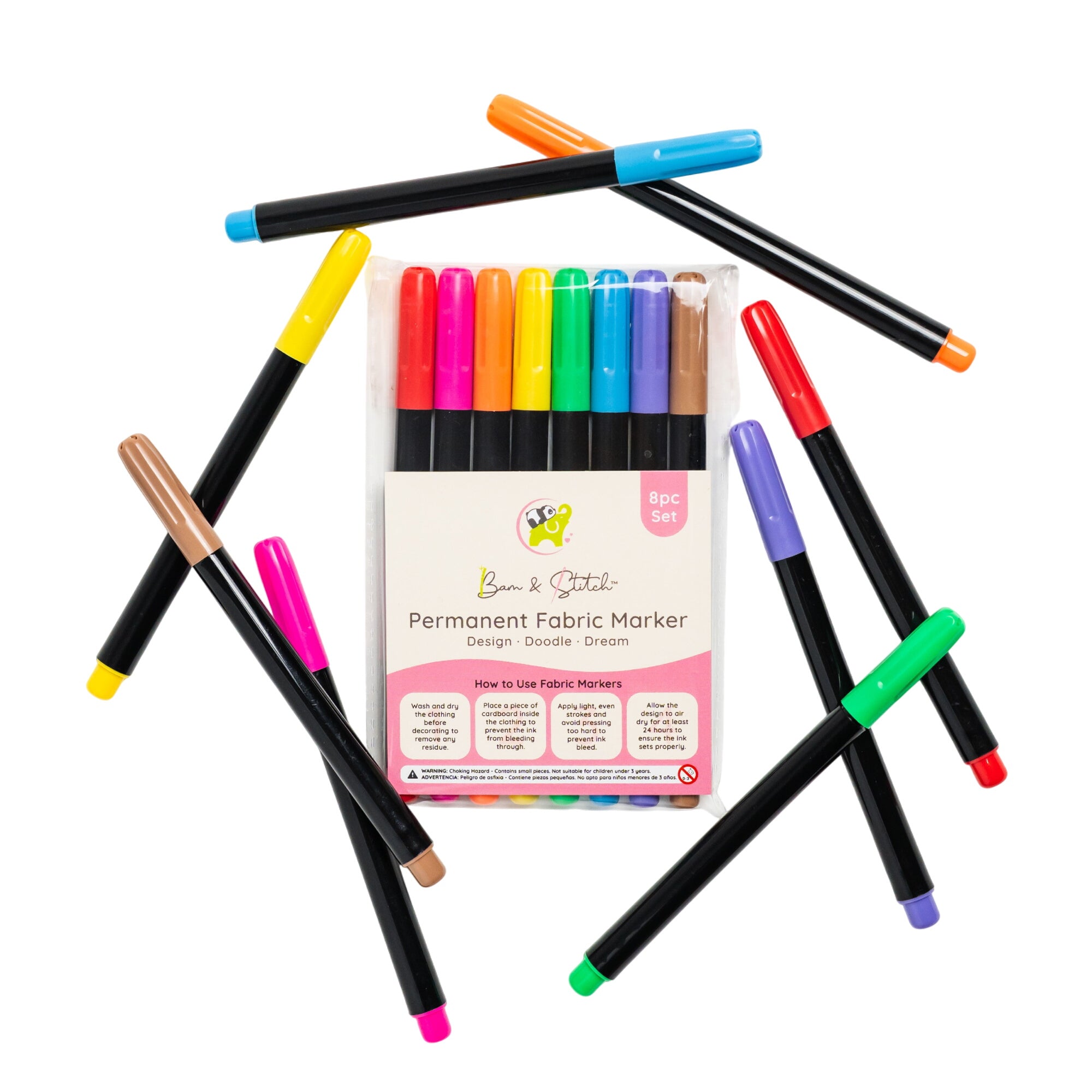 Bam Fabric Markers