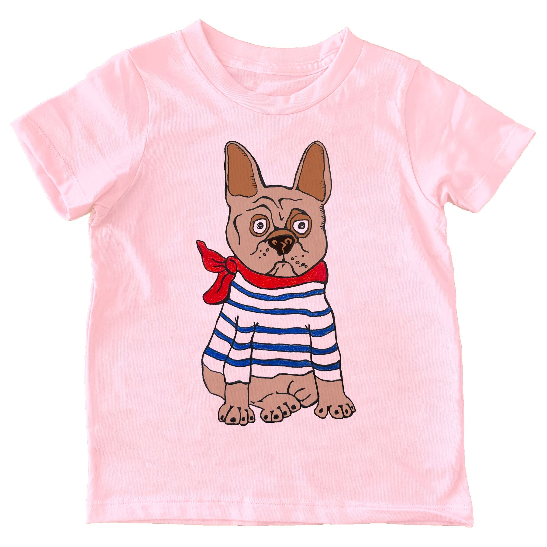 Frenchie - Pink Tee
