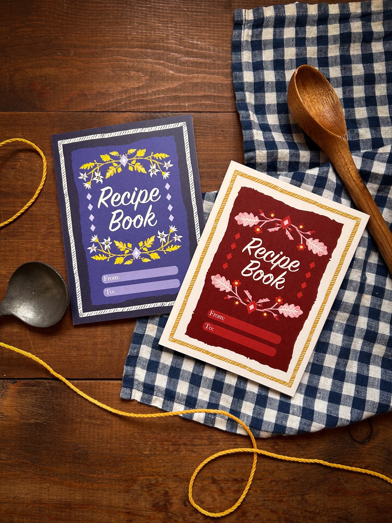 Friendship Recipe Books