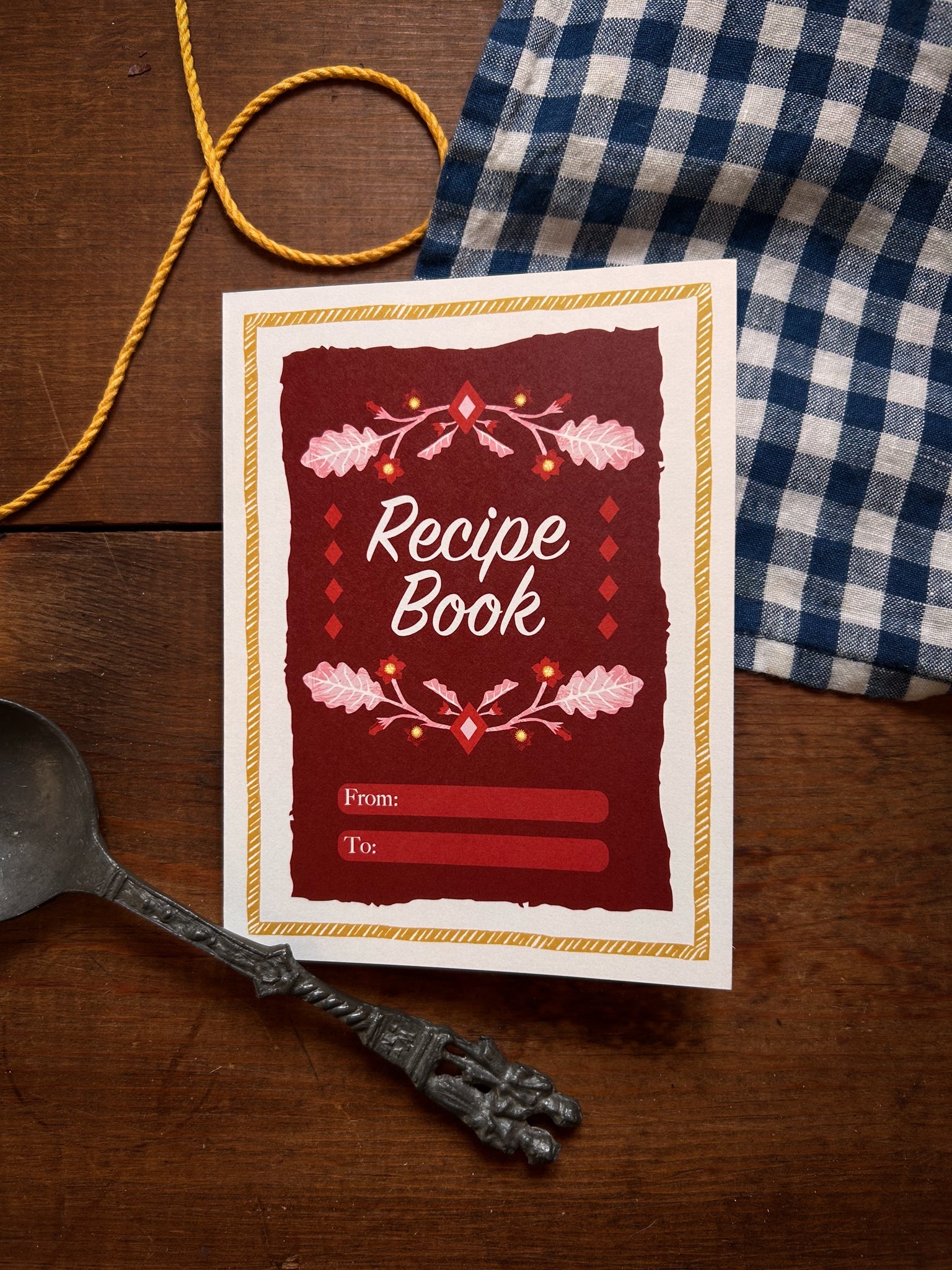 Friendship Recipe Books