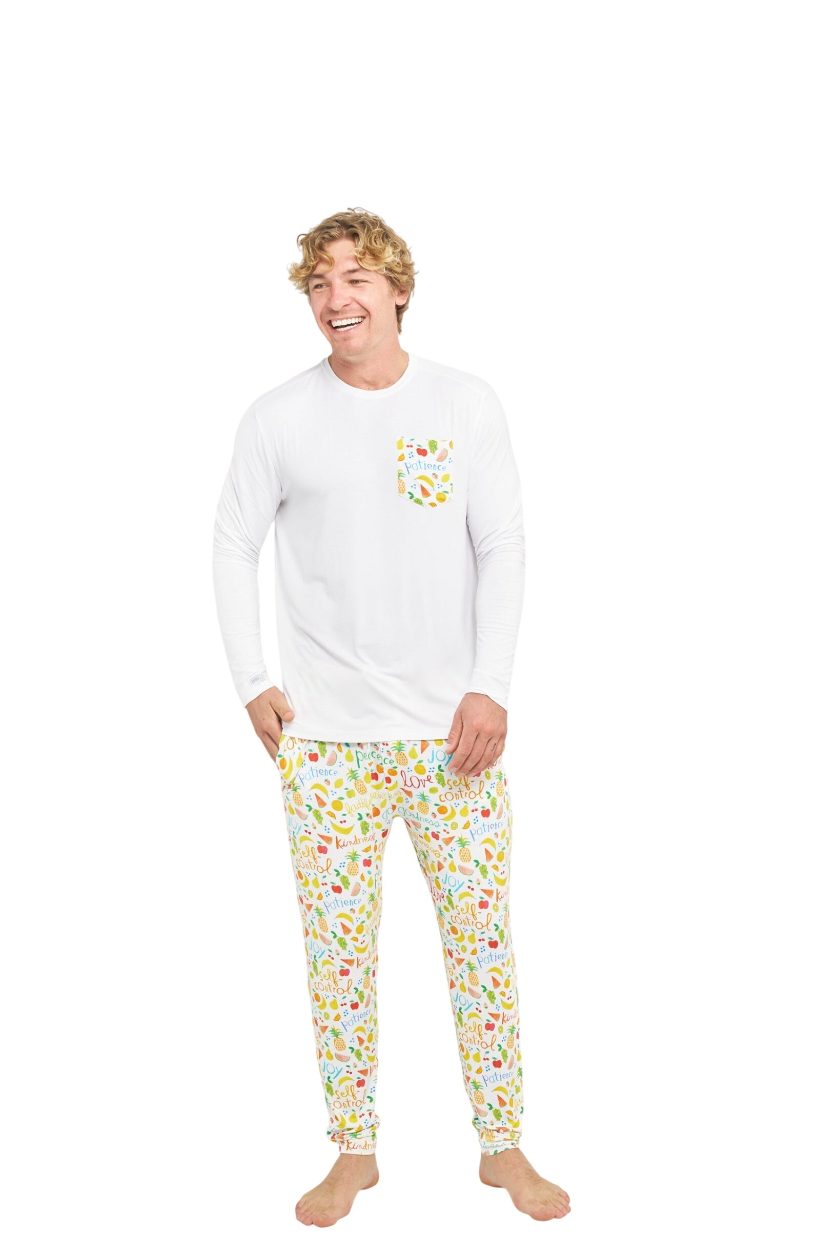 Fruit Of The Spirit Men's Pj Set Bamboo