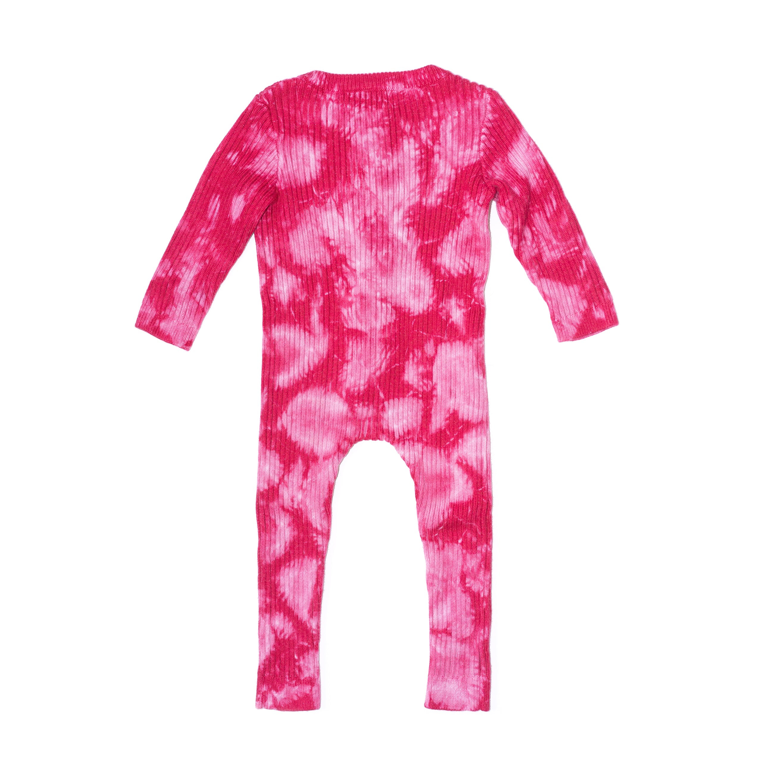Fuchsia Tie Dye Onesie
