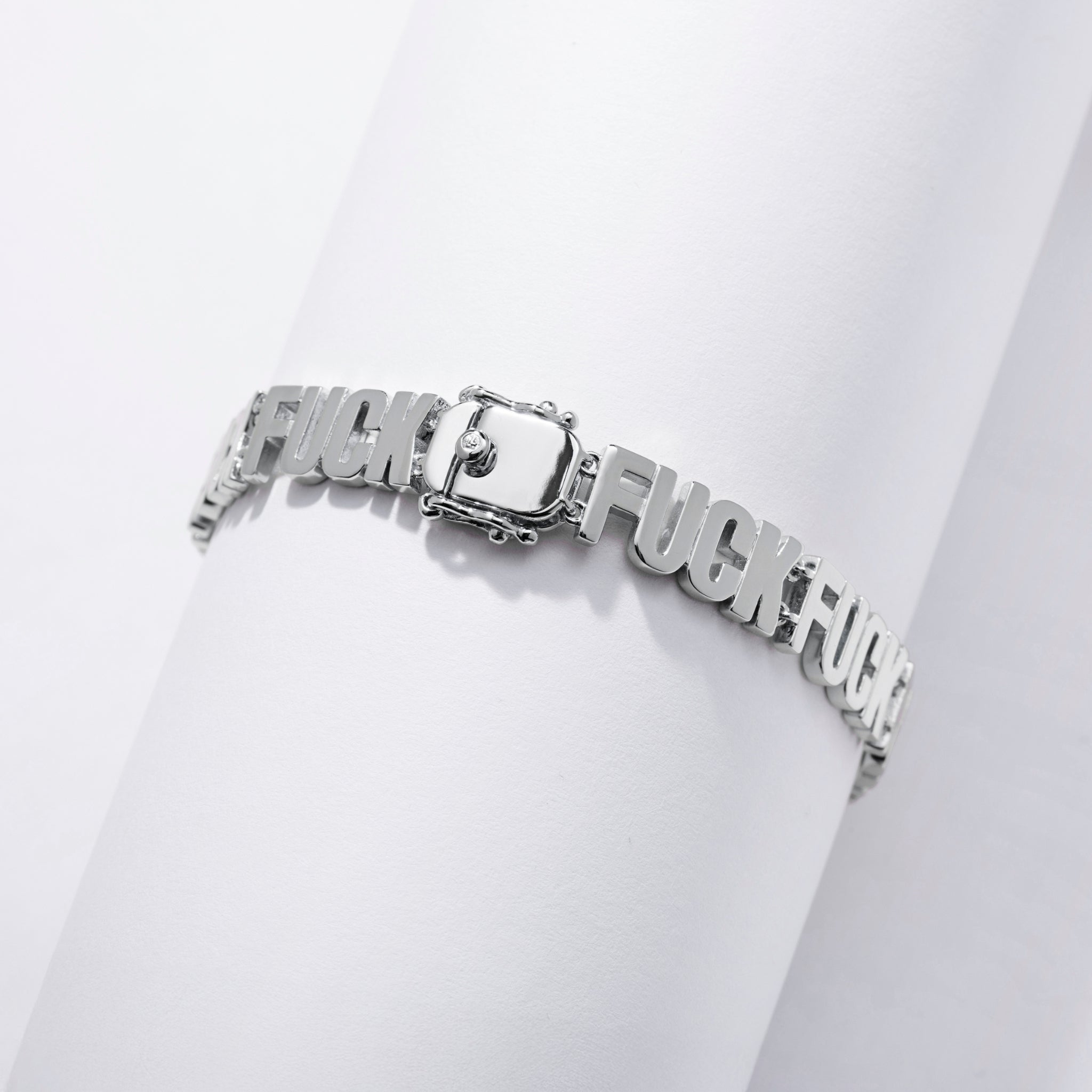 Fuck Fuck Fuck Chain Bracelet