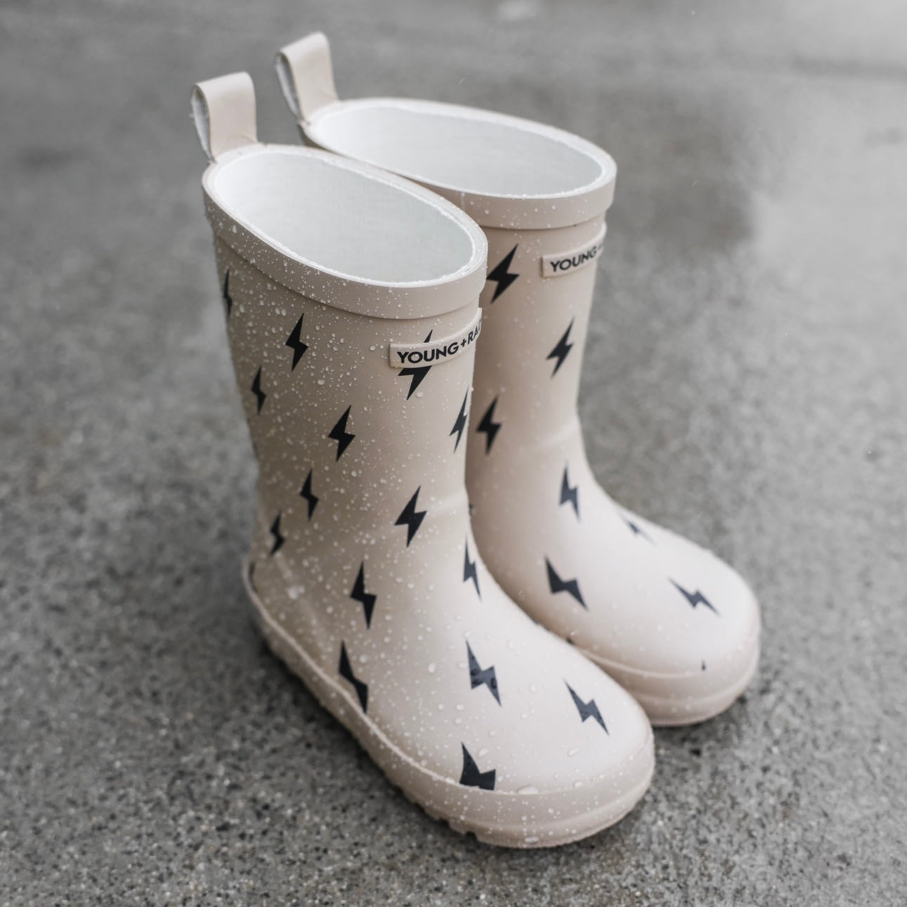 Bolt Romp + Rain Boots