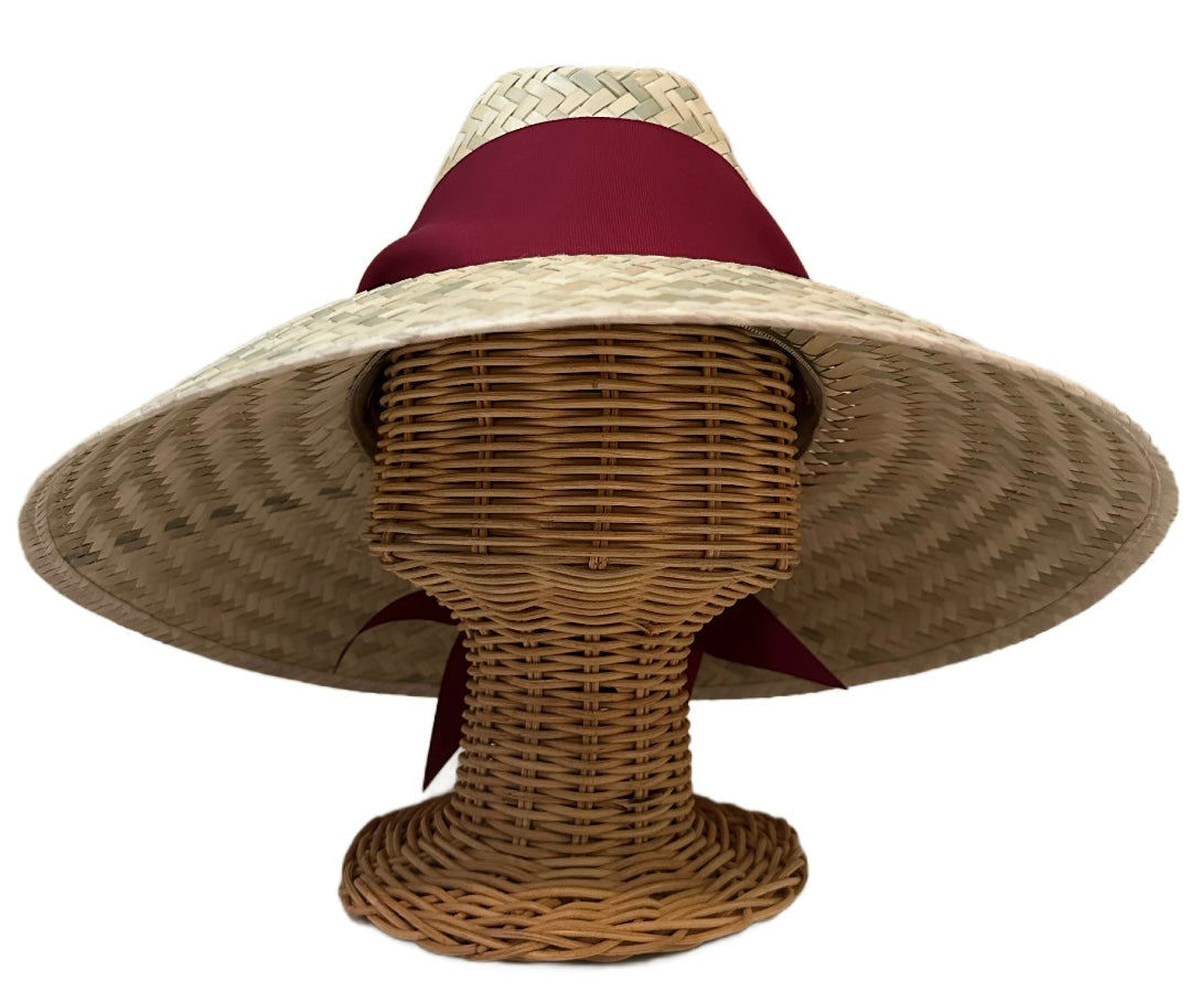 Maroon/burgundy Grosgrain Ribbon - Wide & Short