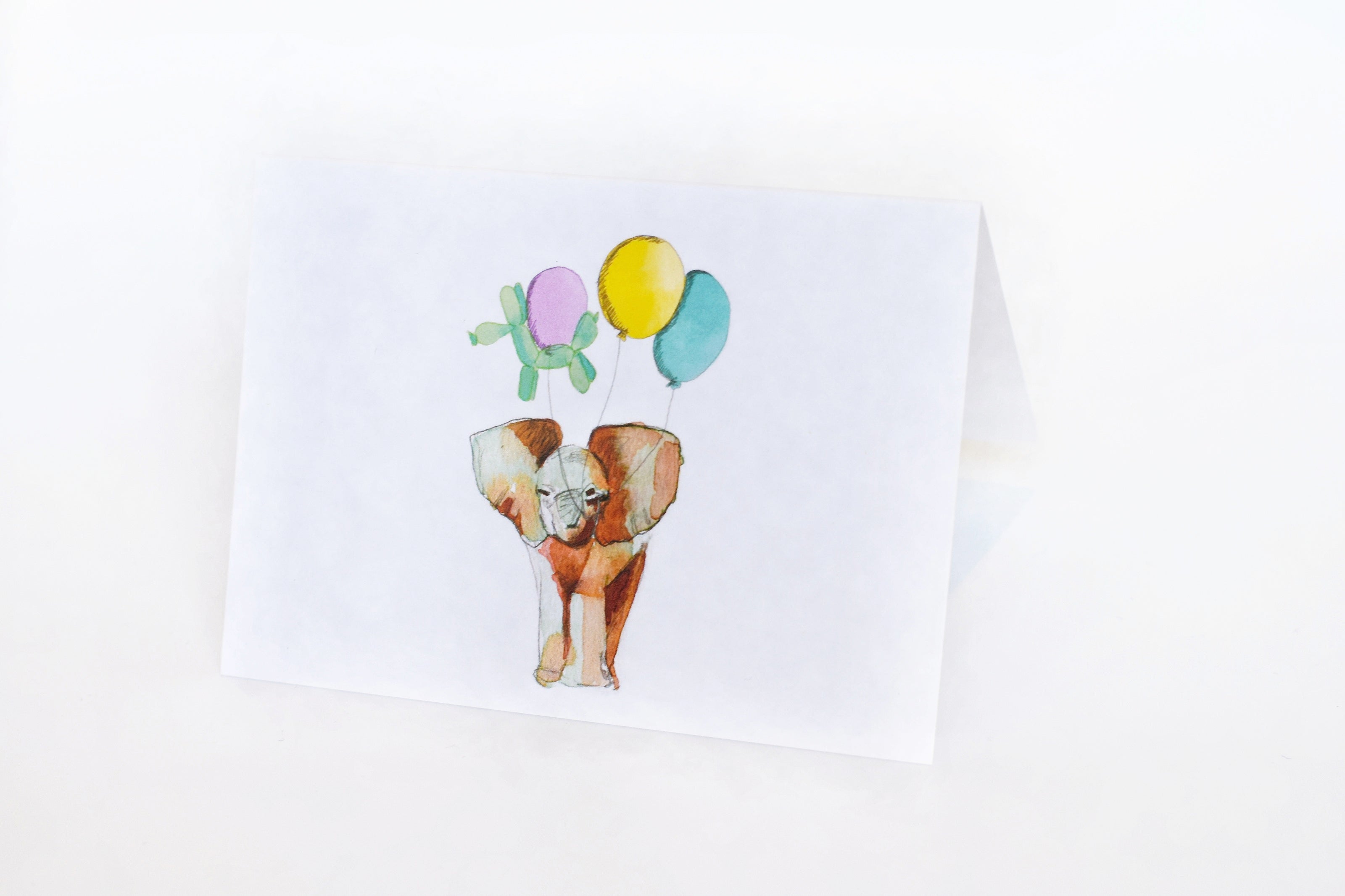 Elephant Enclosure Card