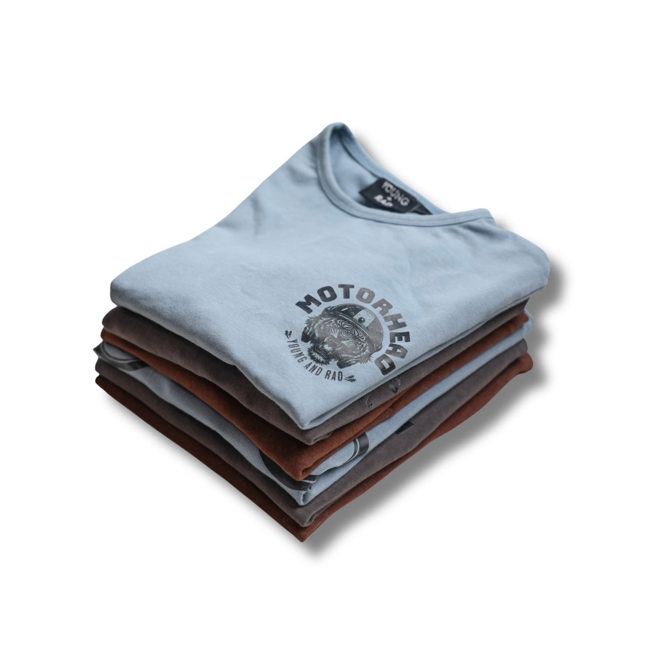 Motorhead Tee // Denim Blue