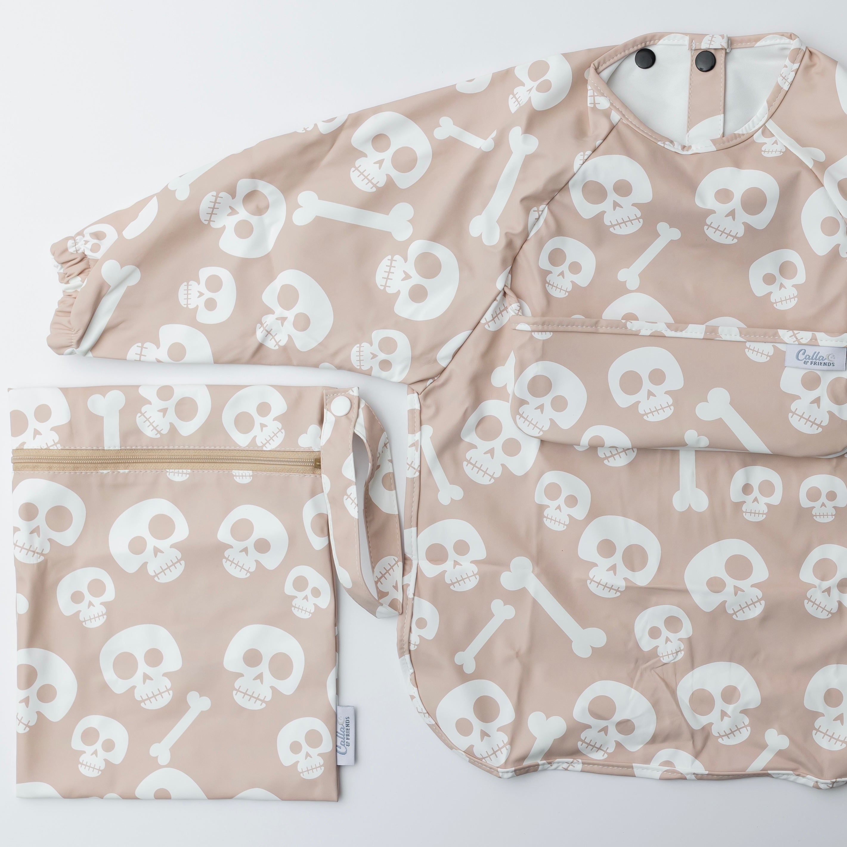The Grayson Long Sleeve Bib - Skelly