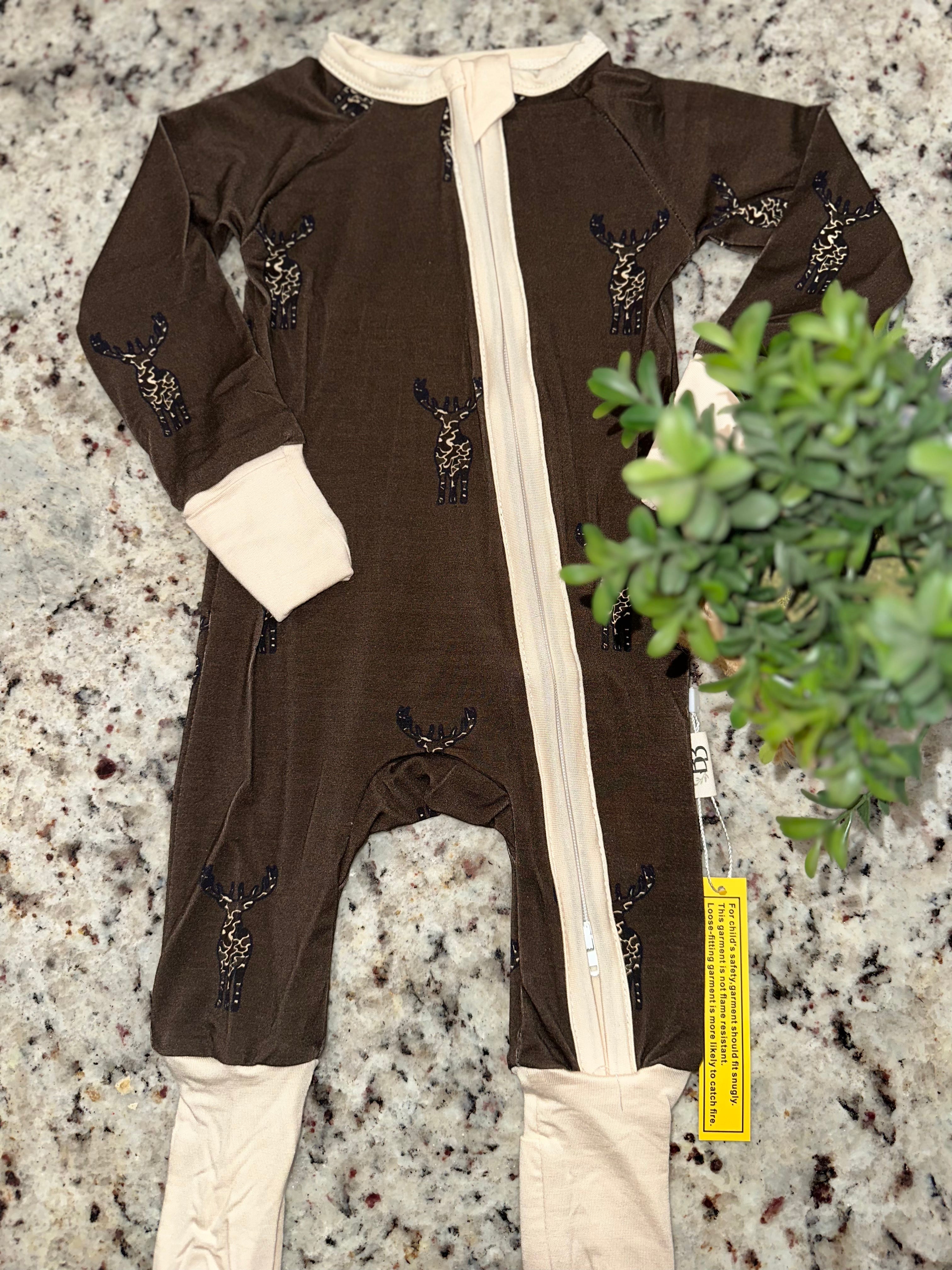 Camo Elk Bamboo Zippy