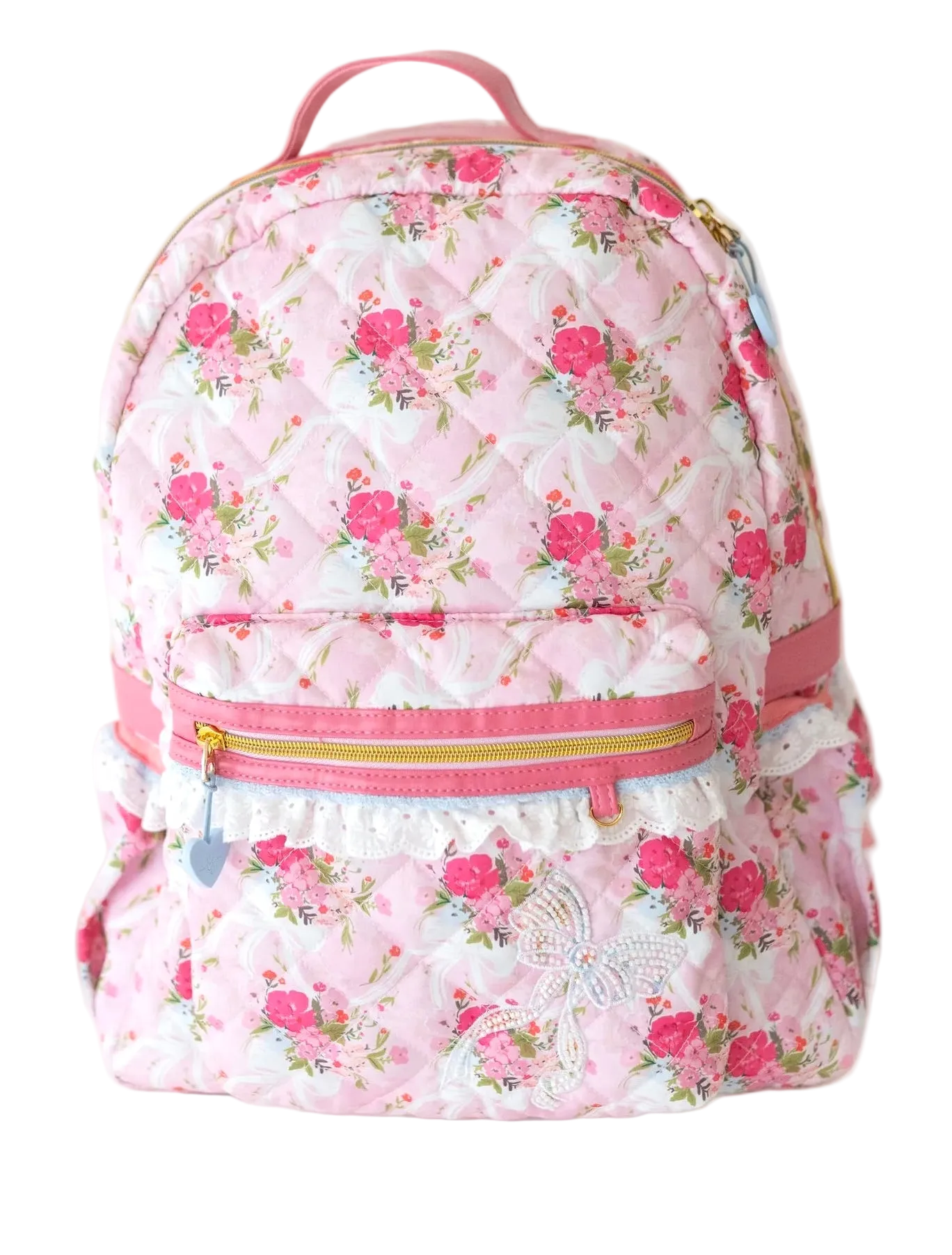 *preorder* Quilted Backpack ~ Floral Finery