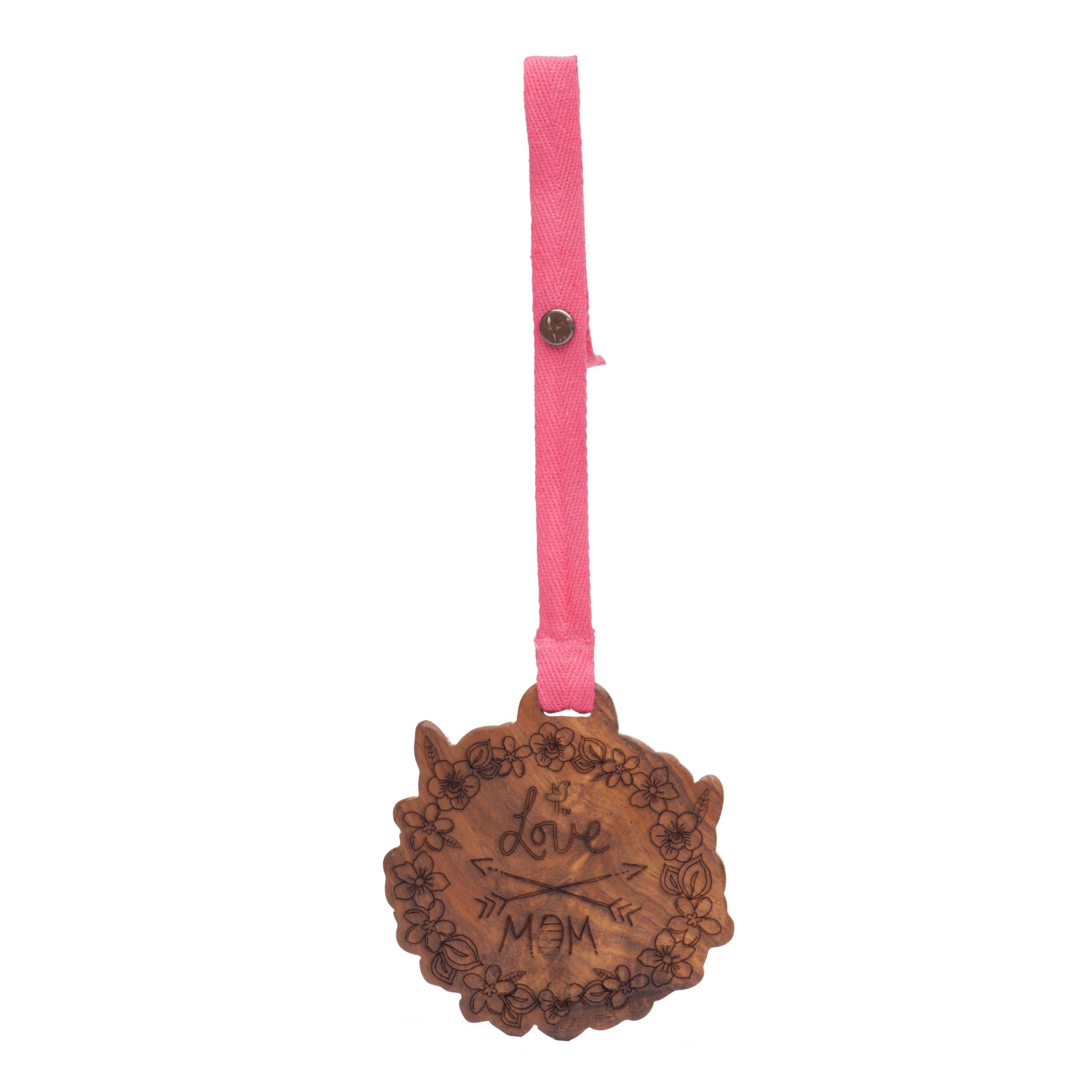 Wood Stroller Toy | Love Mom