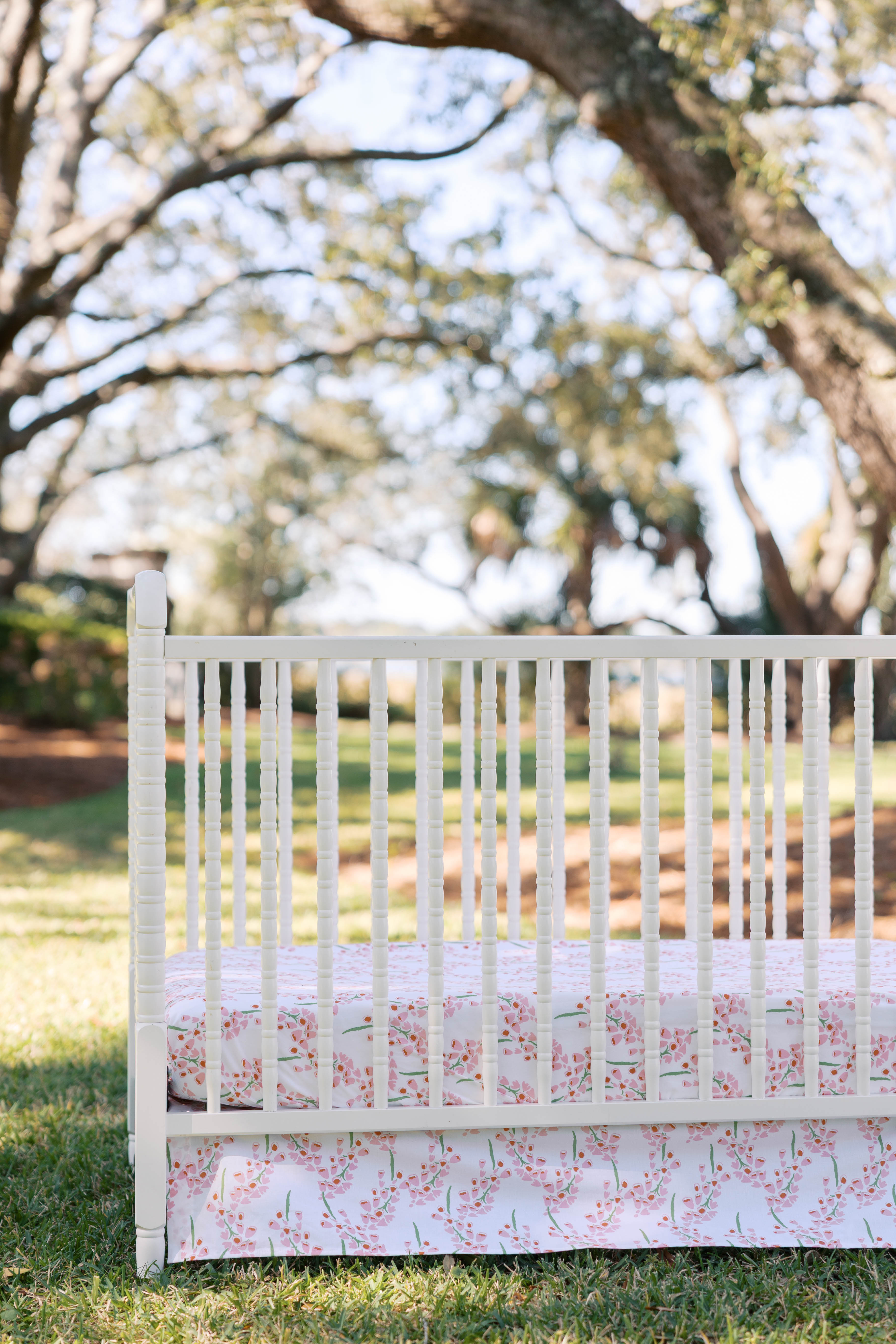 Foxglove Crib Sheet