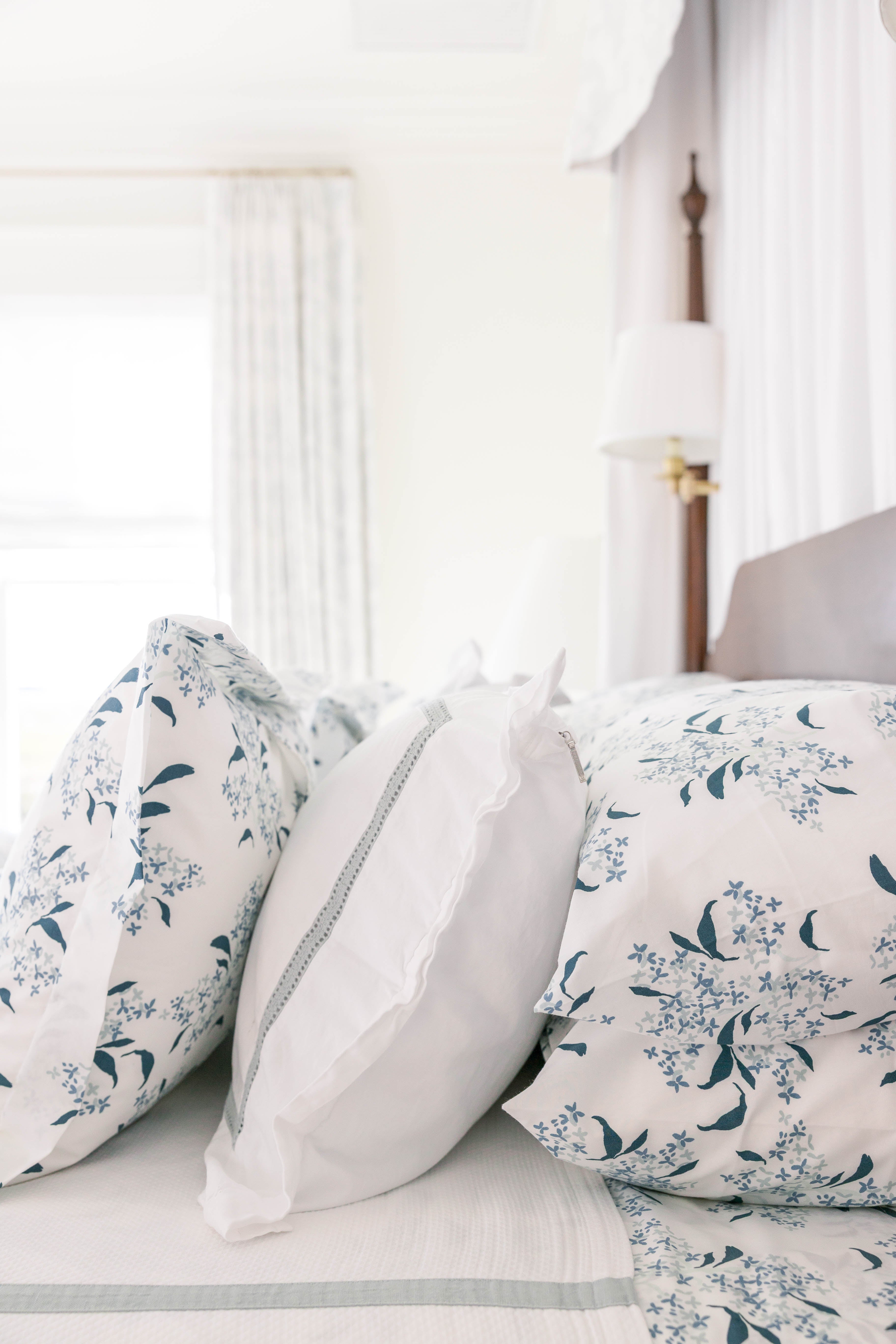Lilac In Blue Sheet Set