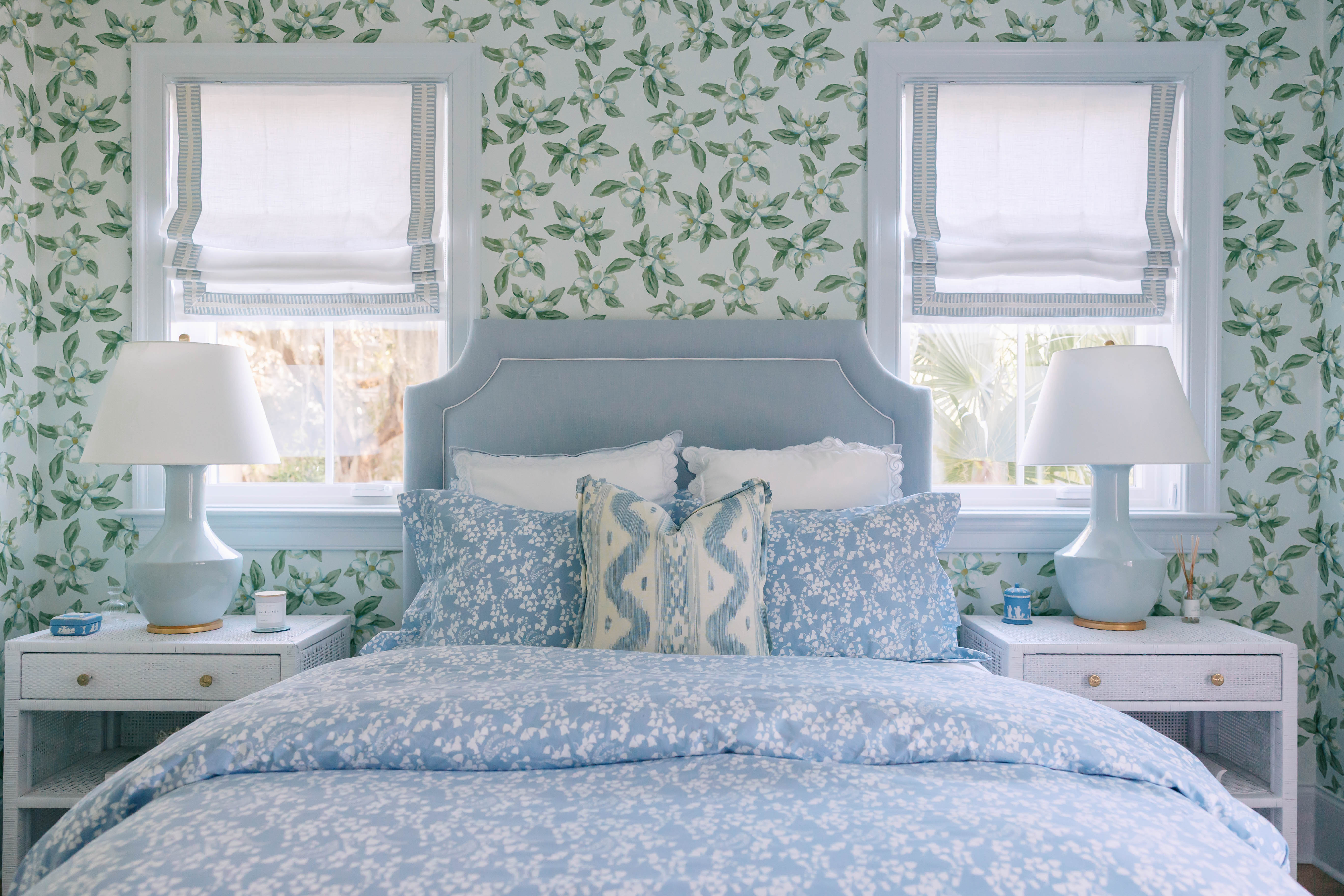 Lily Of The Blue Valley Duvet Cover