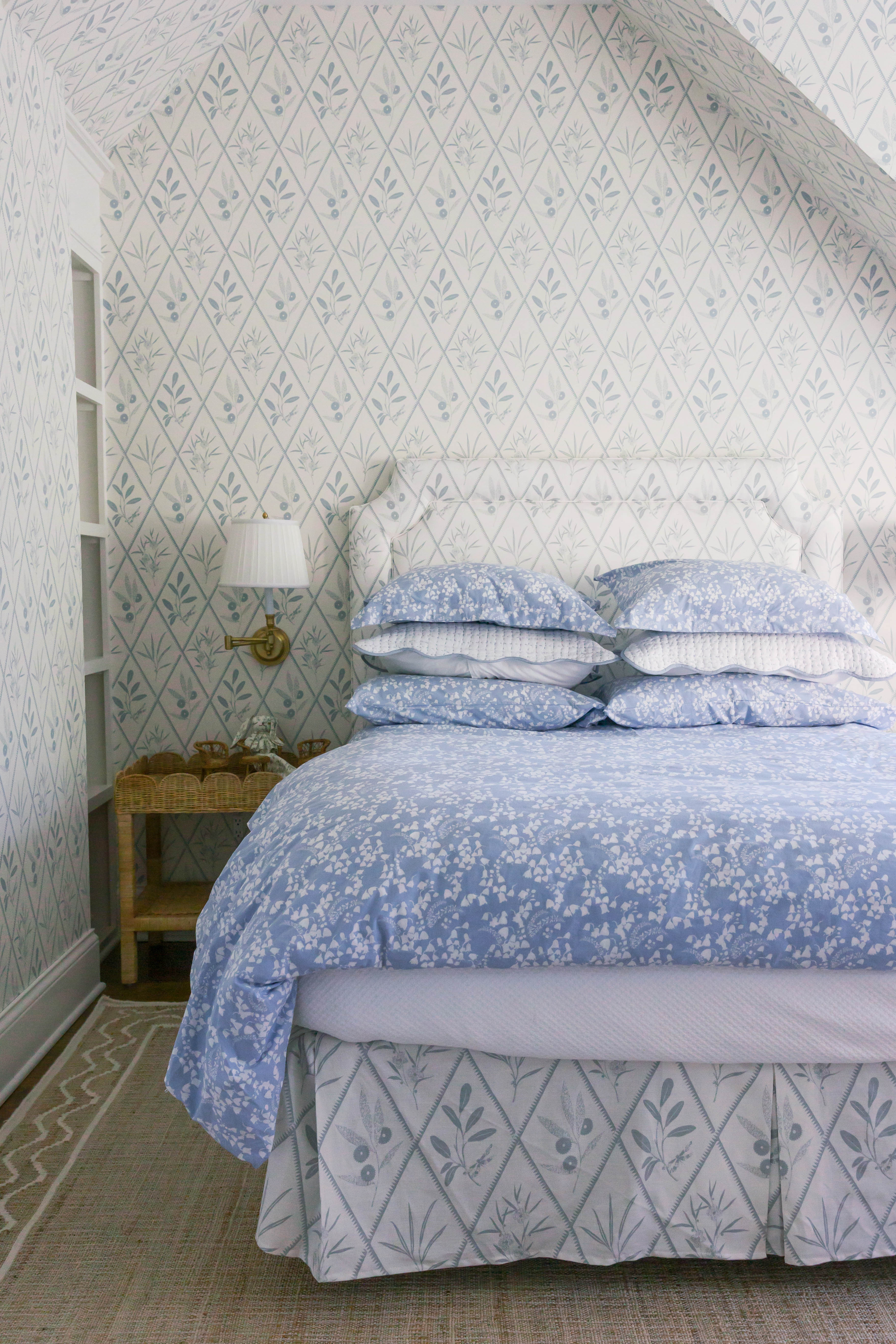 Lily Of The Blue Valley Fitted Sheet