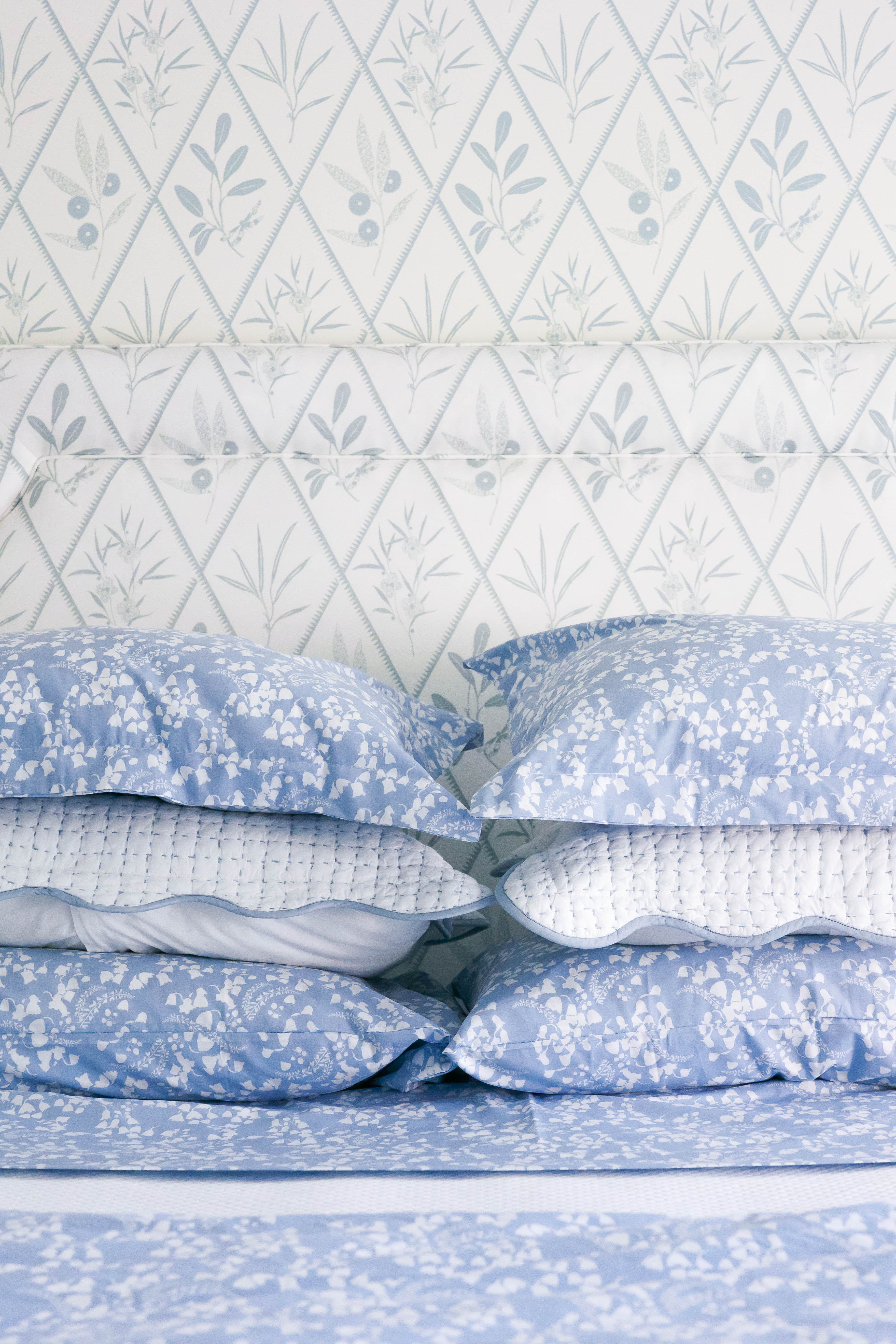 Lily Of The Blue Valley Fitted Sheet