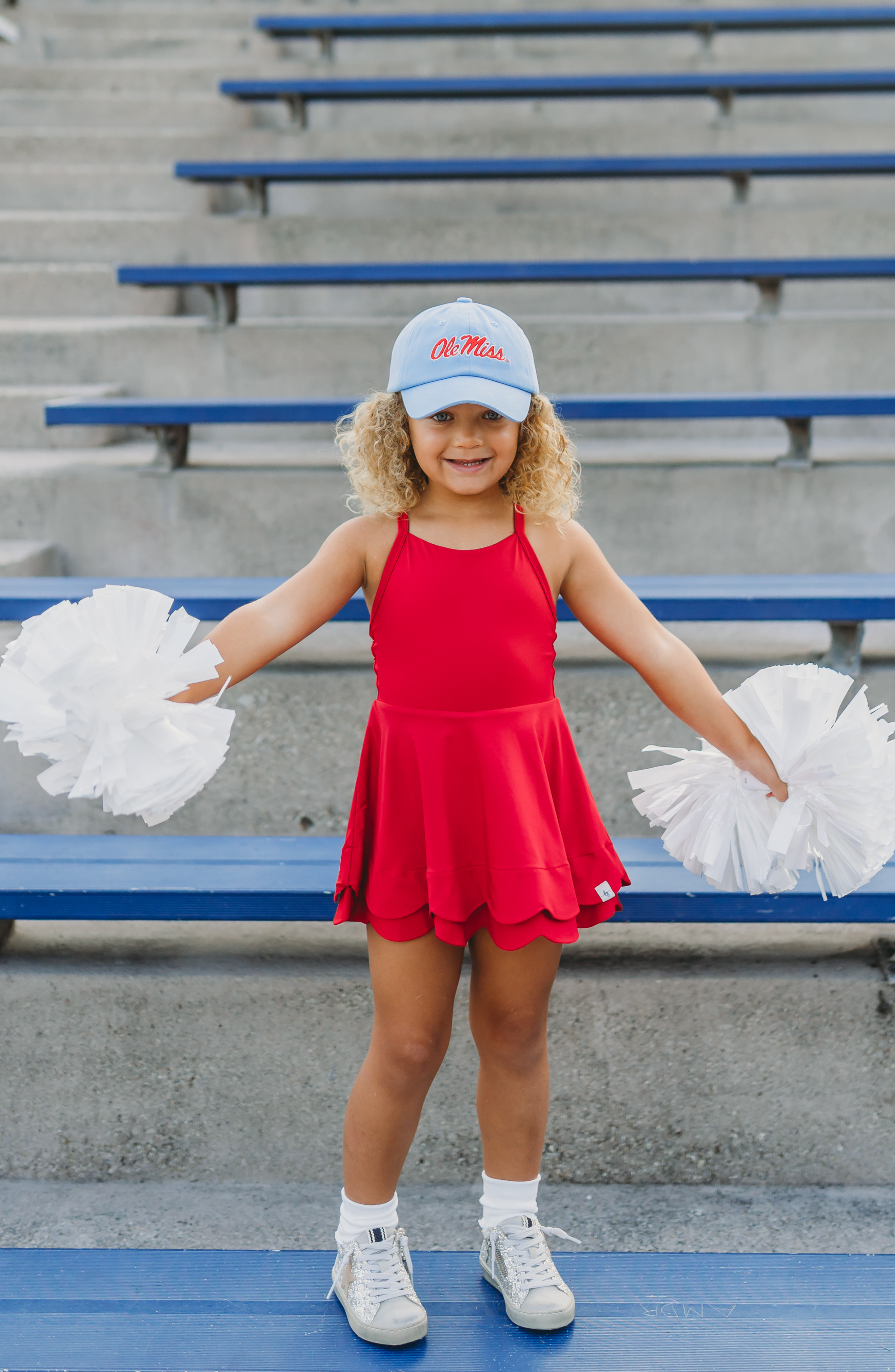 Officially Licensed Ole Miss Bow Baseball Hat (baby/toddler)