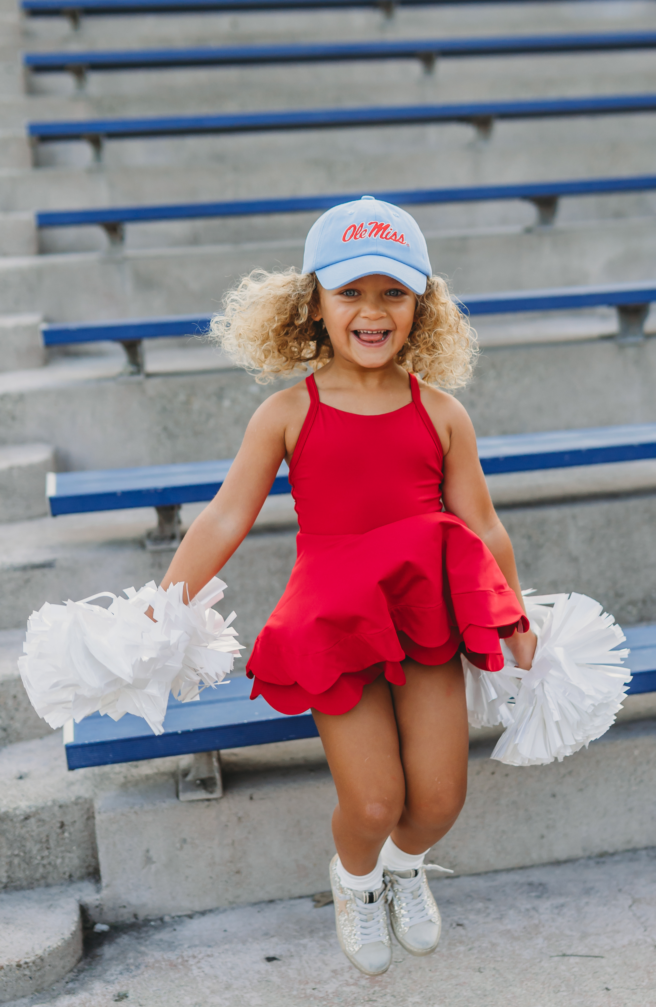 Officially Licensed Ole Miss Bow Baseball Hat (baby/toddler)