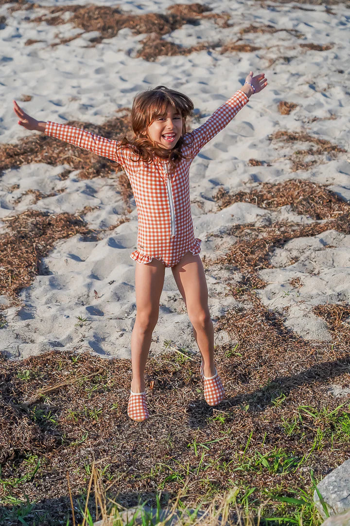 Swim Shoes - Sienna Gingham