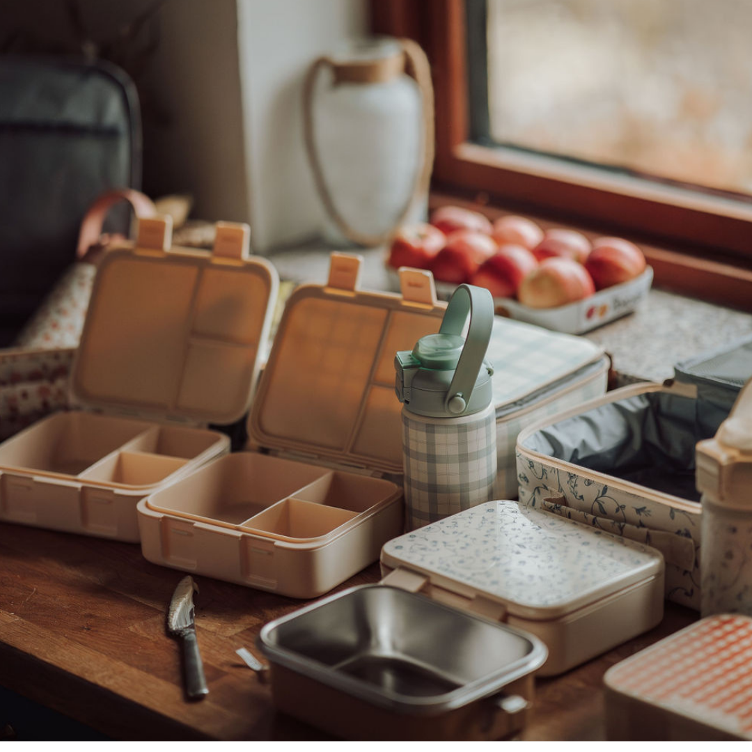 3 Compartment Leakproof Lunchbox | Sunset Meadow