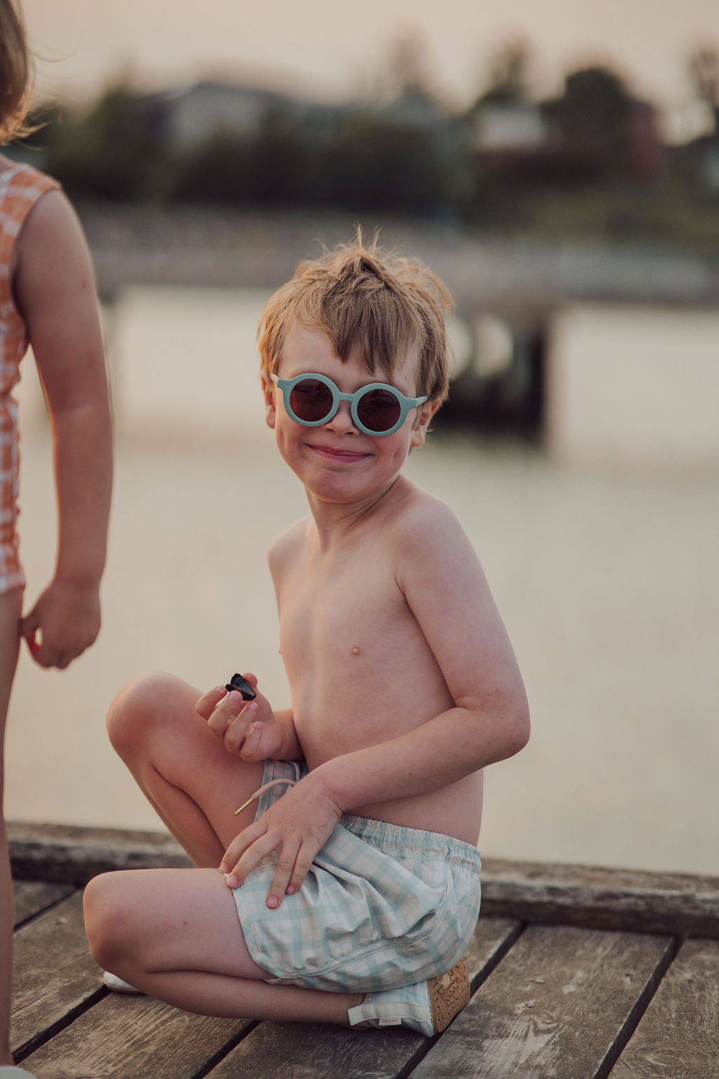 Original Round Sustainable Sunglasses | Bio-based Bendable Polarized