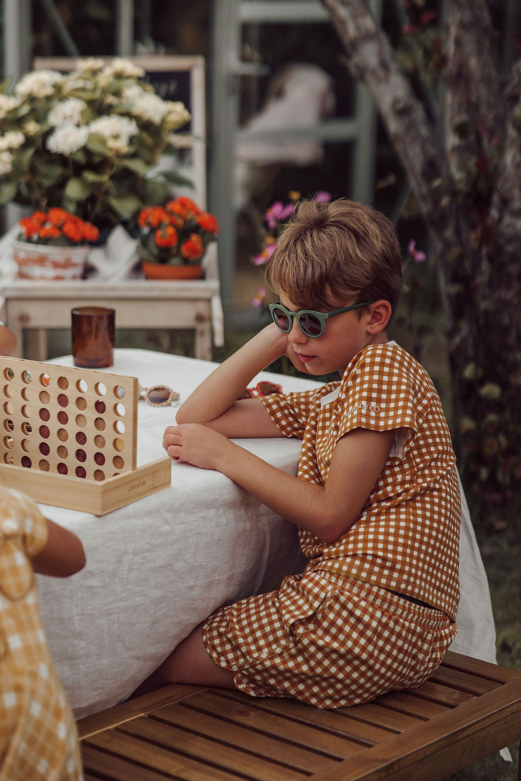 Swim Trunks | Upf + Recycled - Sienna Gingham