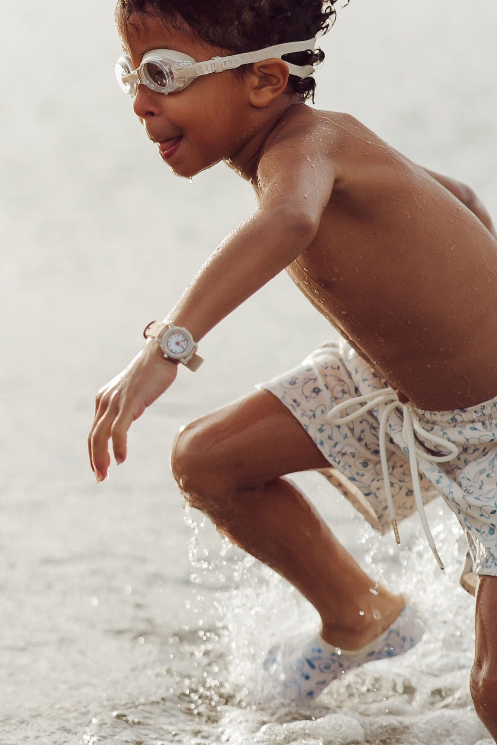 Swim Trunks | Upf + Recycled - Scandi Floral
