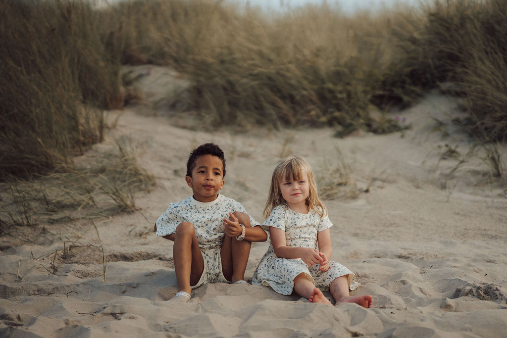 Oversized T-shirt | Organic Cotton Jersey - Scandi Floral