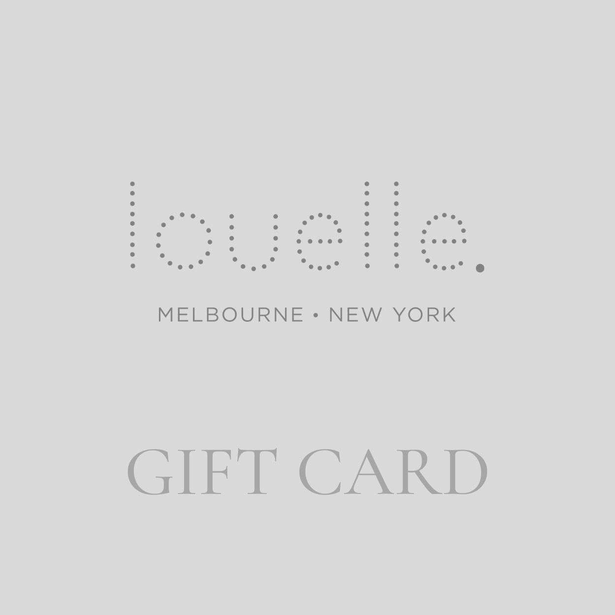 Gift Card
