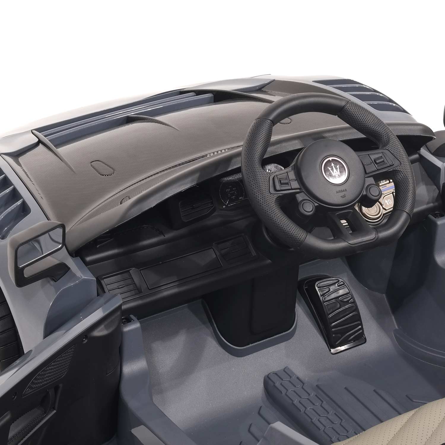 Maserati Gt2 24v Kids Ride-on Car With R/c Parental Remote | Gray