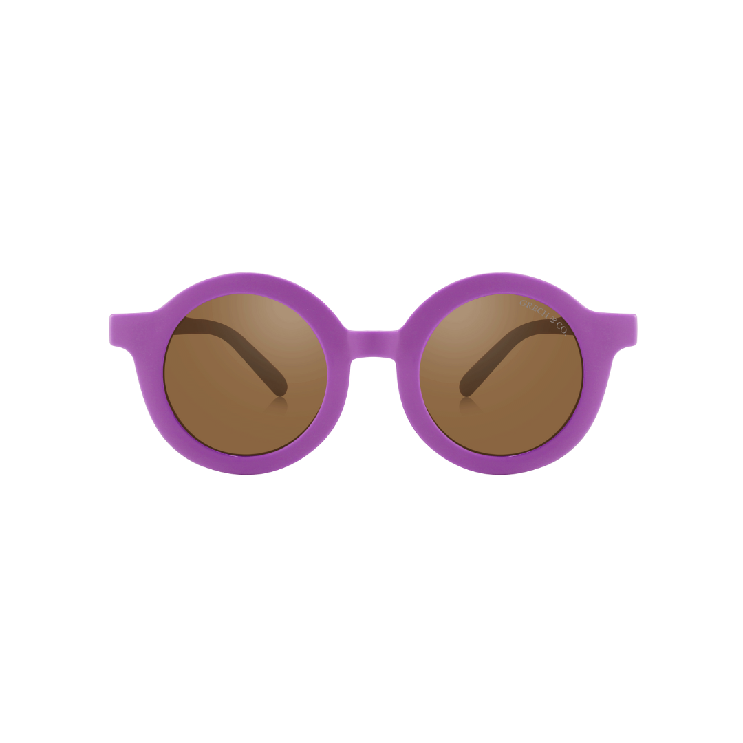 Original Round Sustainable Sunglasses | Bio-based Bendable Polarized