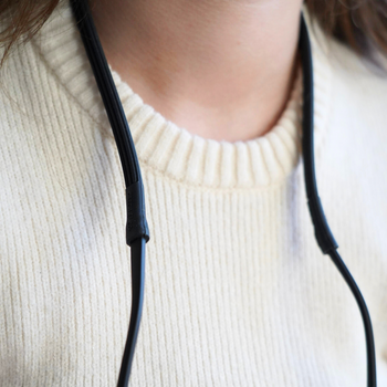 Sunglasses Strap | Soft Silicone | Black