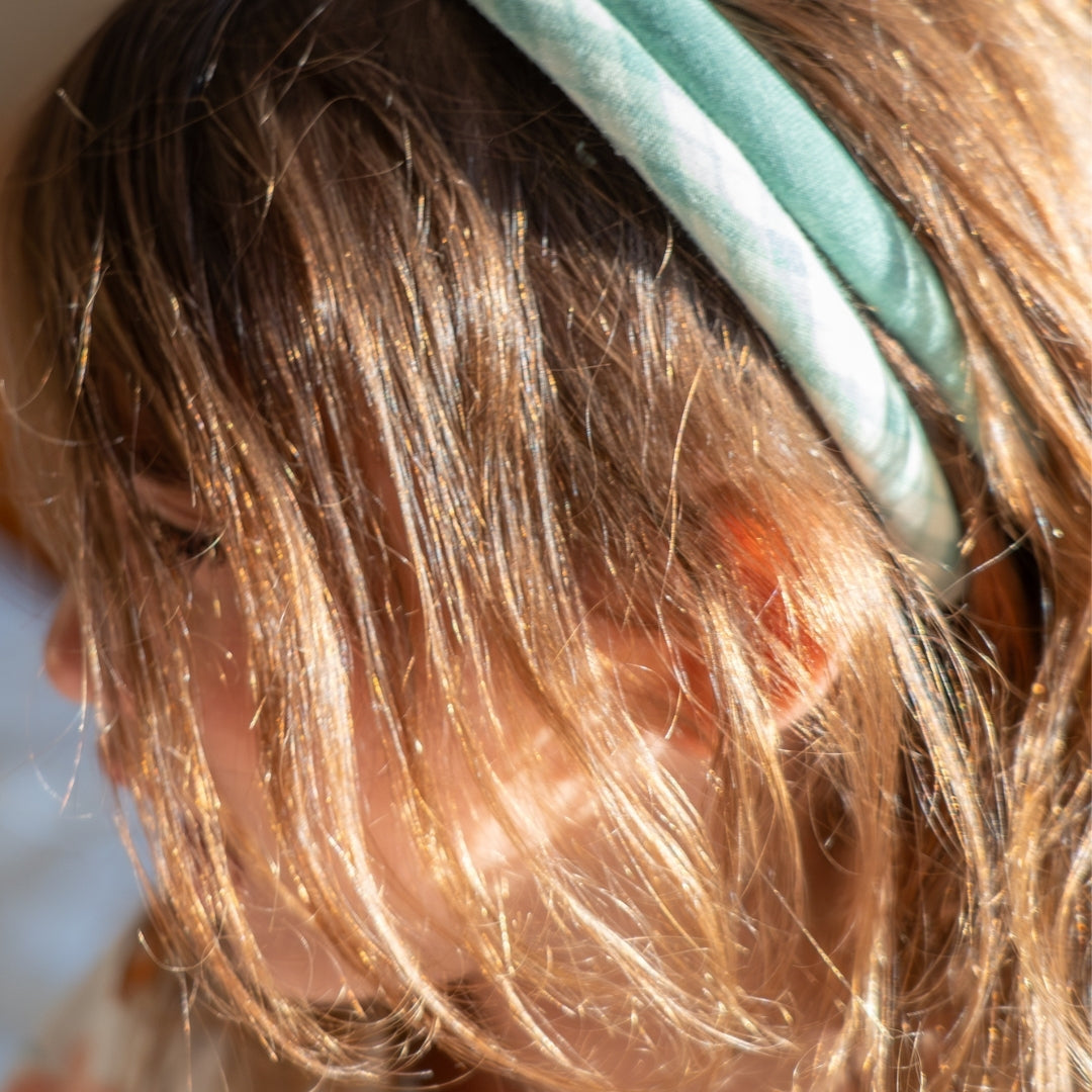 Classic Headband | Set Of 2 | Fern Plaid