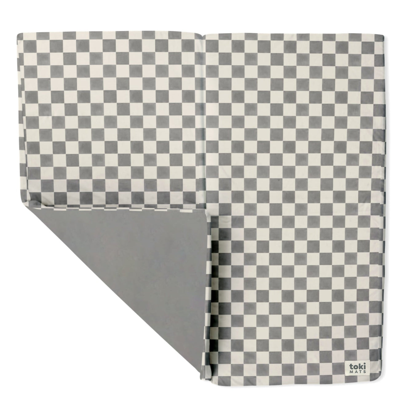 Checker Pepper Organic Cotton Mat