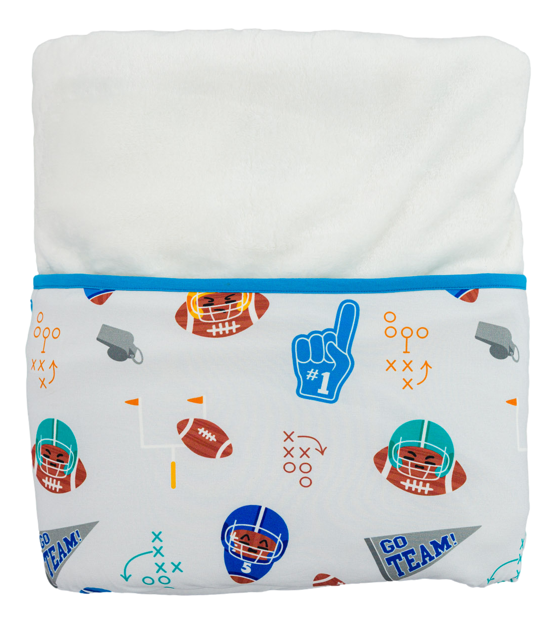 Gridiron Greats Plush Toddler Blanket
