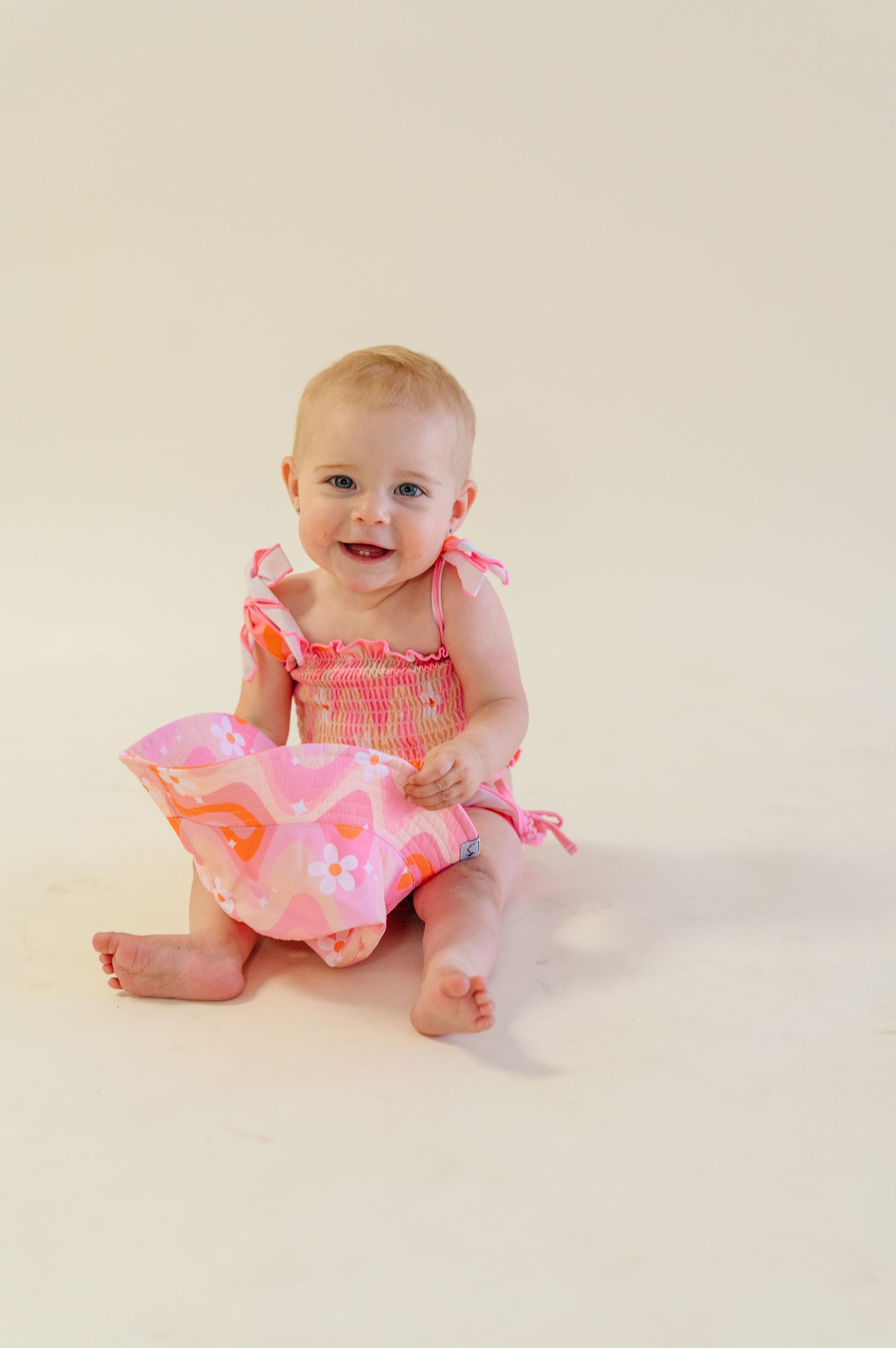 Groovy Floral Dream Tankini Two Piece Swim Suit