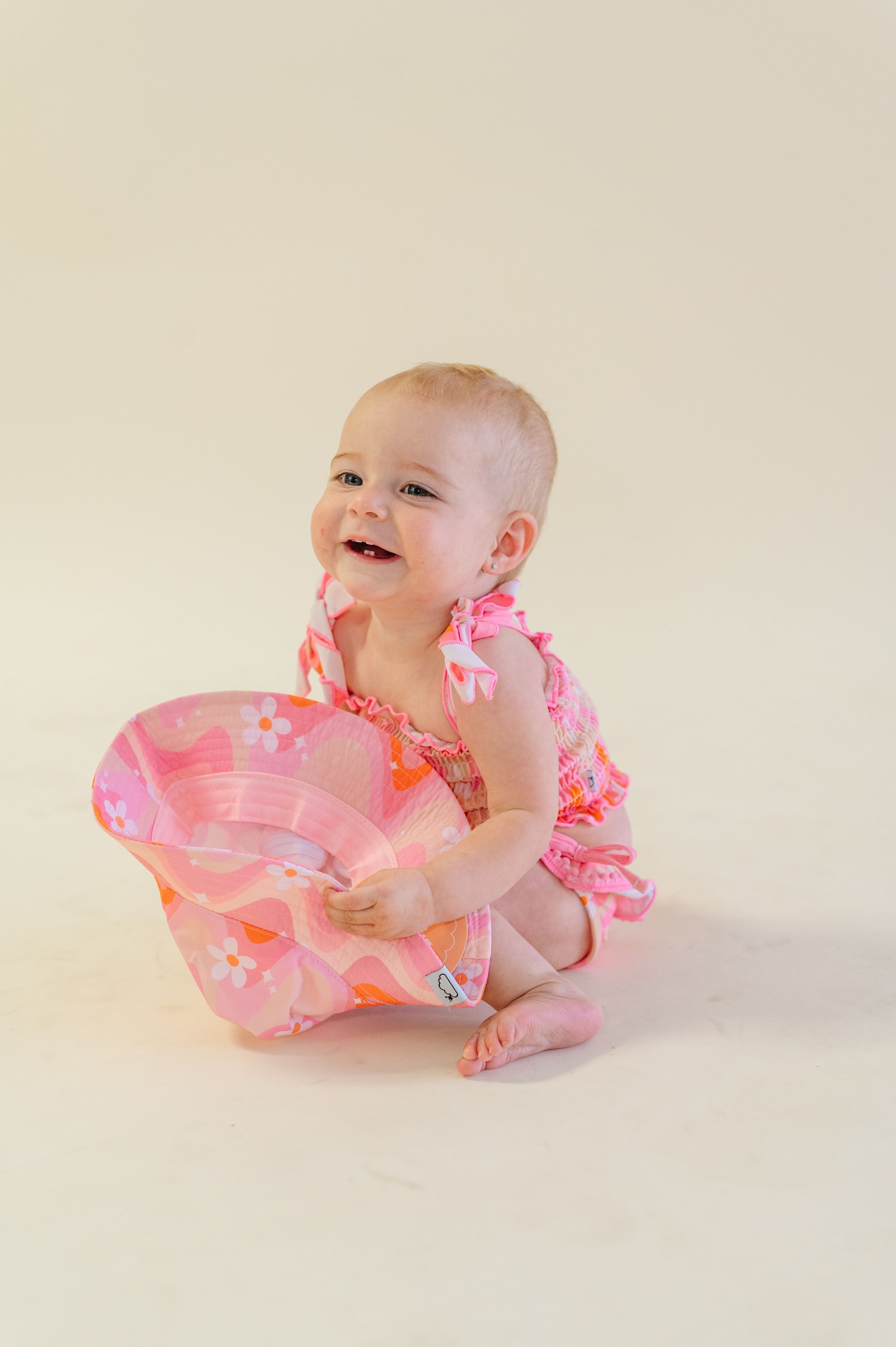 Groovy Floral Dream Tankini Two Piece Swim Suit