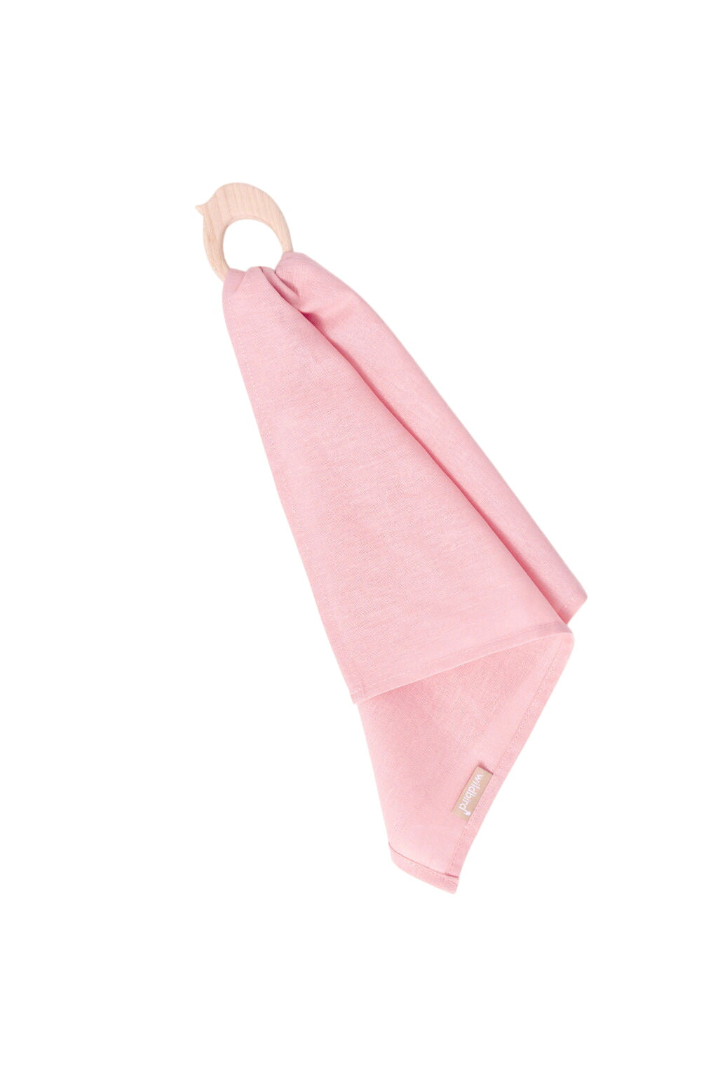 Galah - Linen + Maple Ring Teether