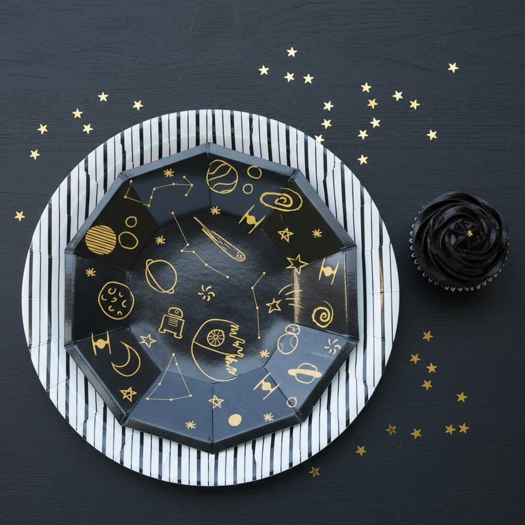 Galaxias Small Plates (set Of 8)