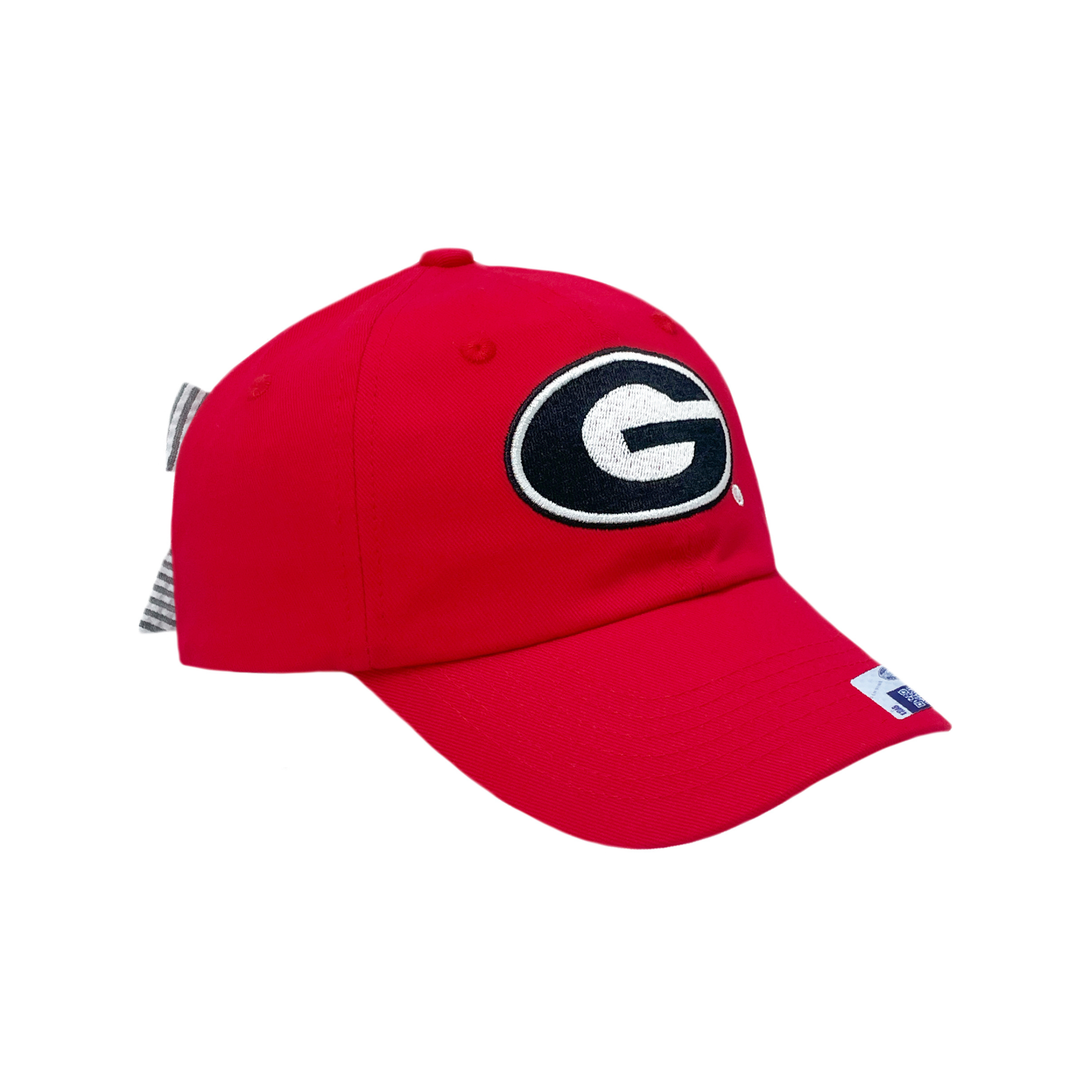 Officially Licensed Georgia Bulldogs Bow Baseball Hat (youth)