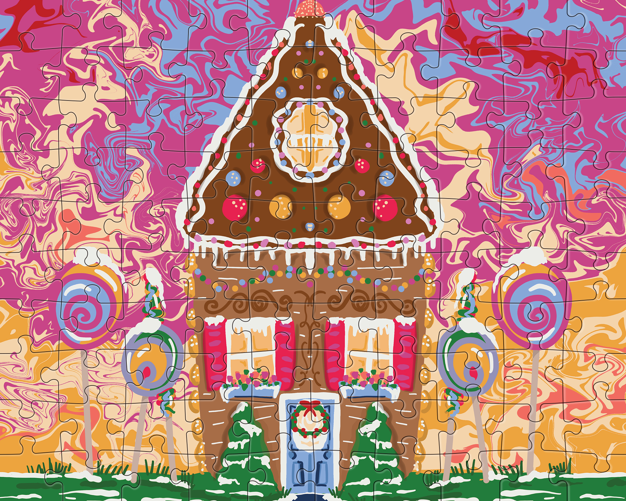 Jiggy Junior, Gingerbread Dream House By Tracy Dawn Brewer