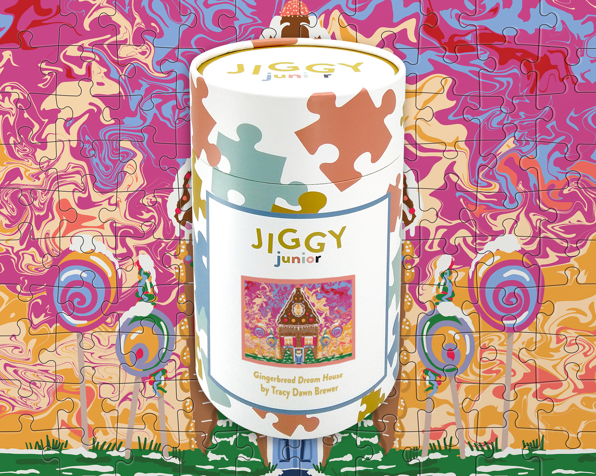 Jiggy Junior, Gingerbread Dream House By Tracy Dawn Brewer