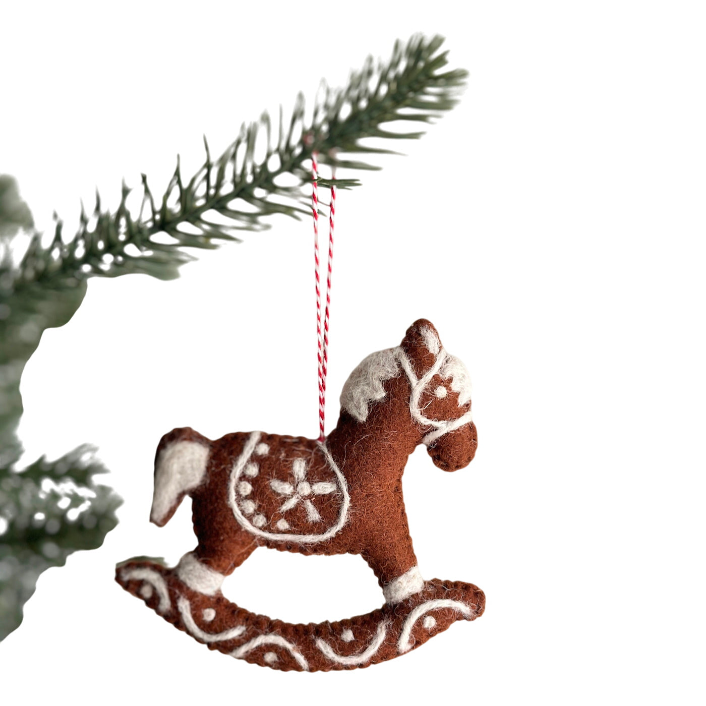 Felt Gingerbread Collection - Rocking Horse