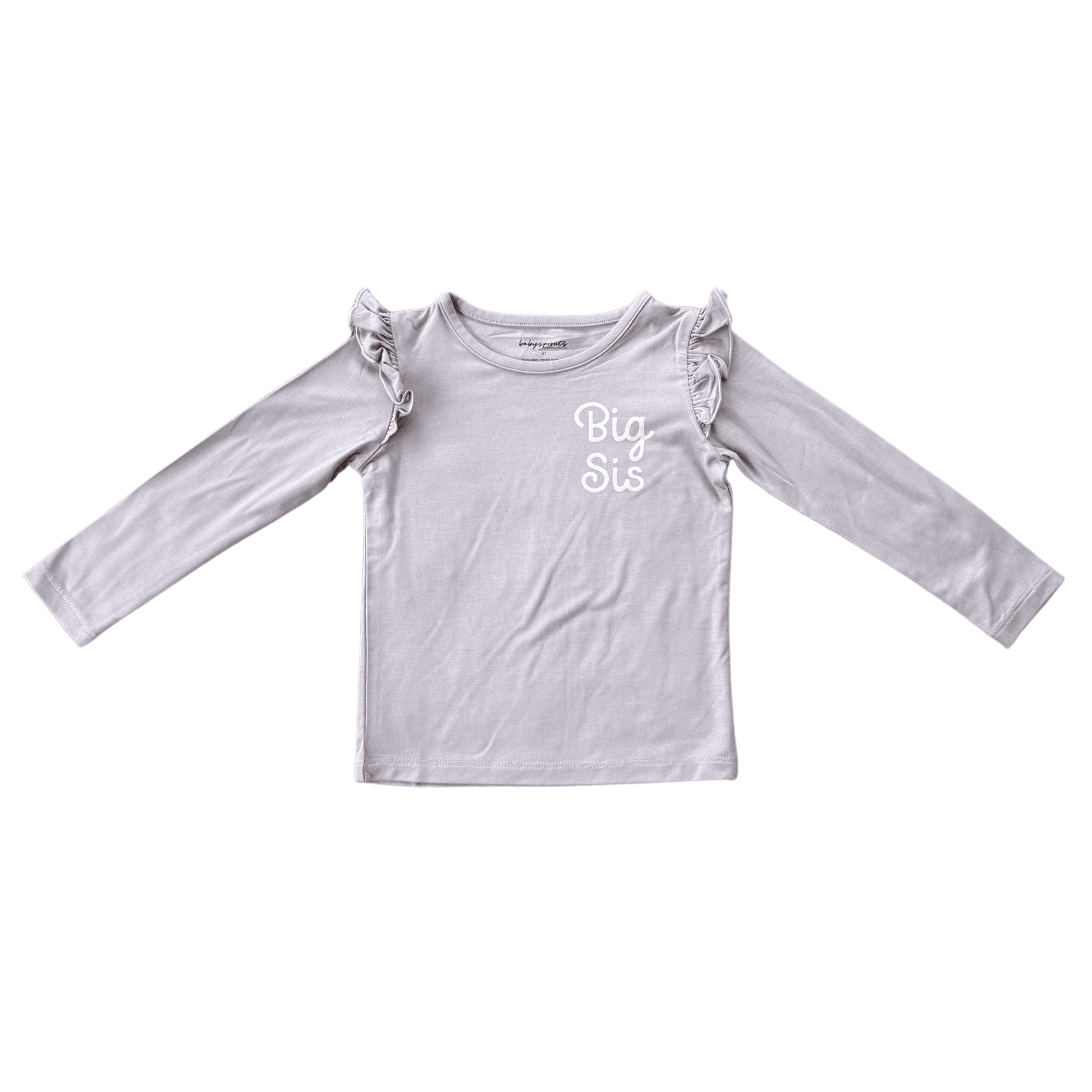 Girl's Long Sleeve Ruffle Top