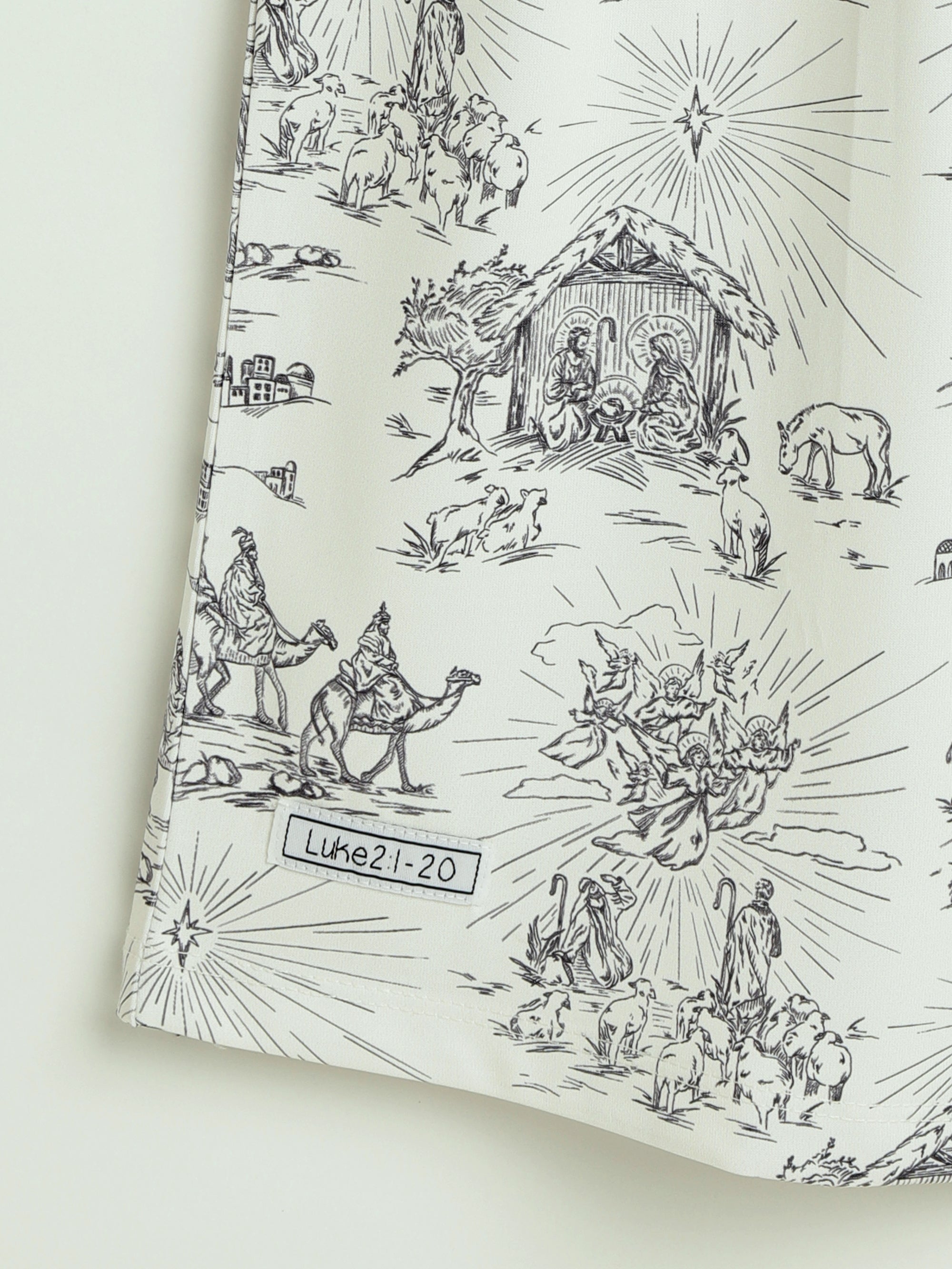 O Little Town Of Bethlehem Nightgown Pj Girls Nightgown Polyester