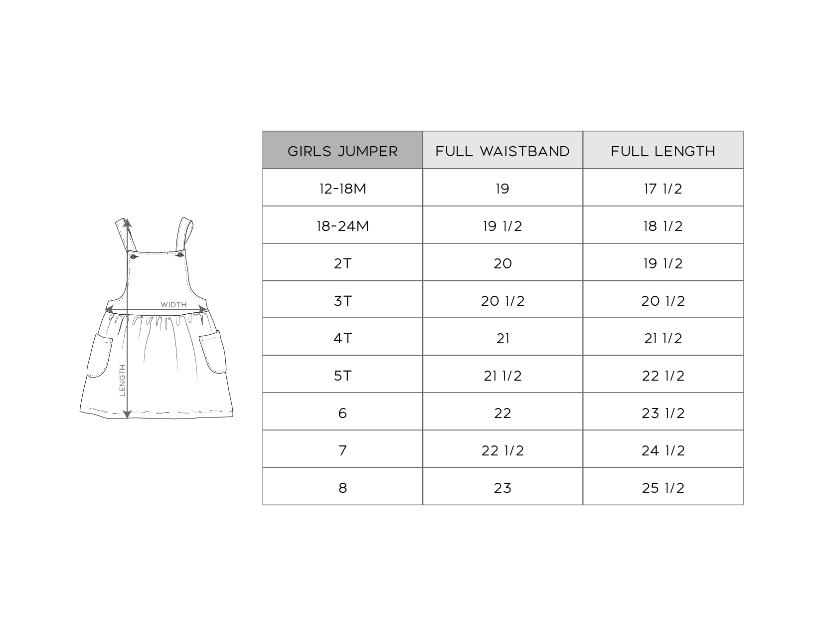 Girl's Jumper Set