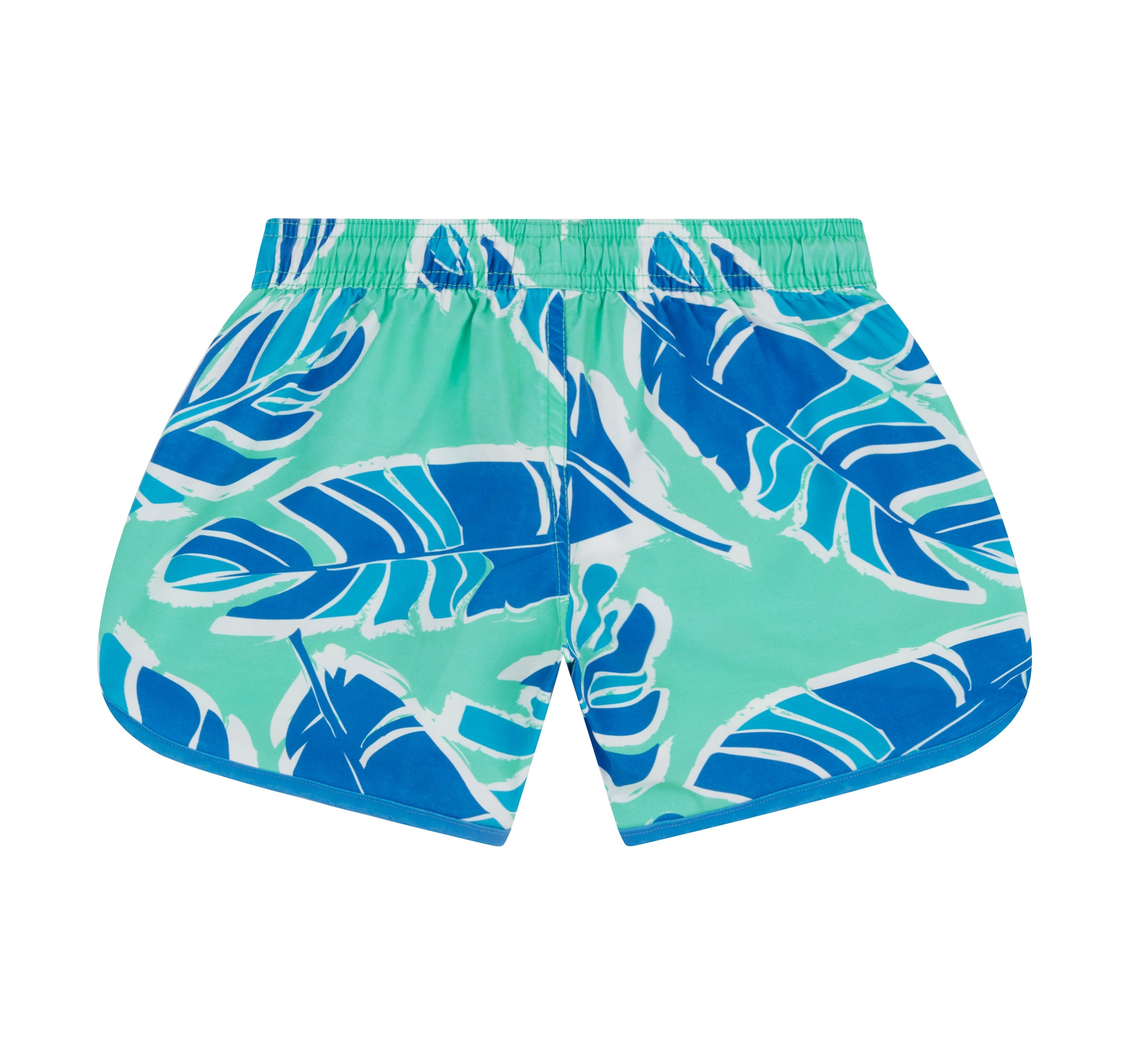 Green & Blue Banana Leaf