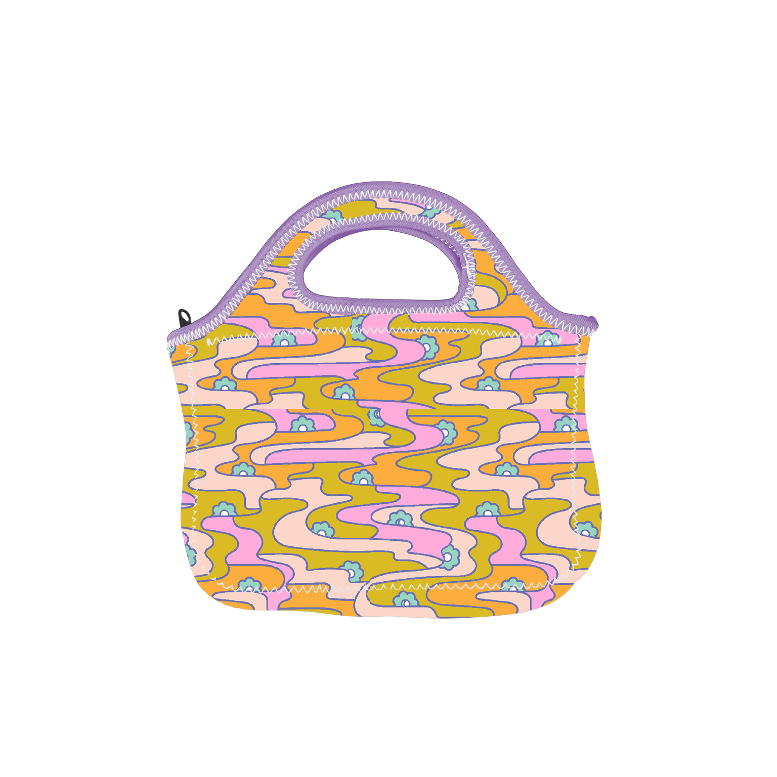 Psych Flower Lunch Tote