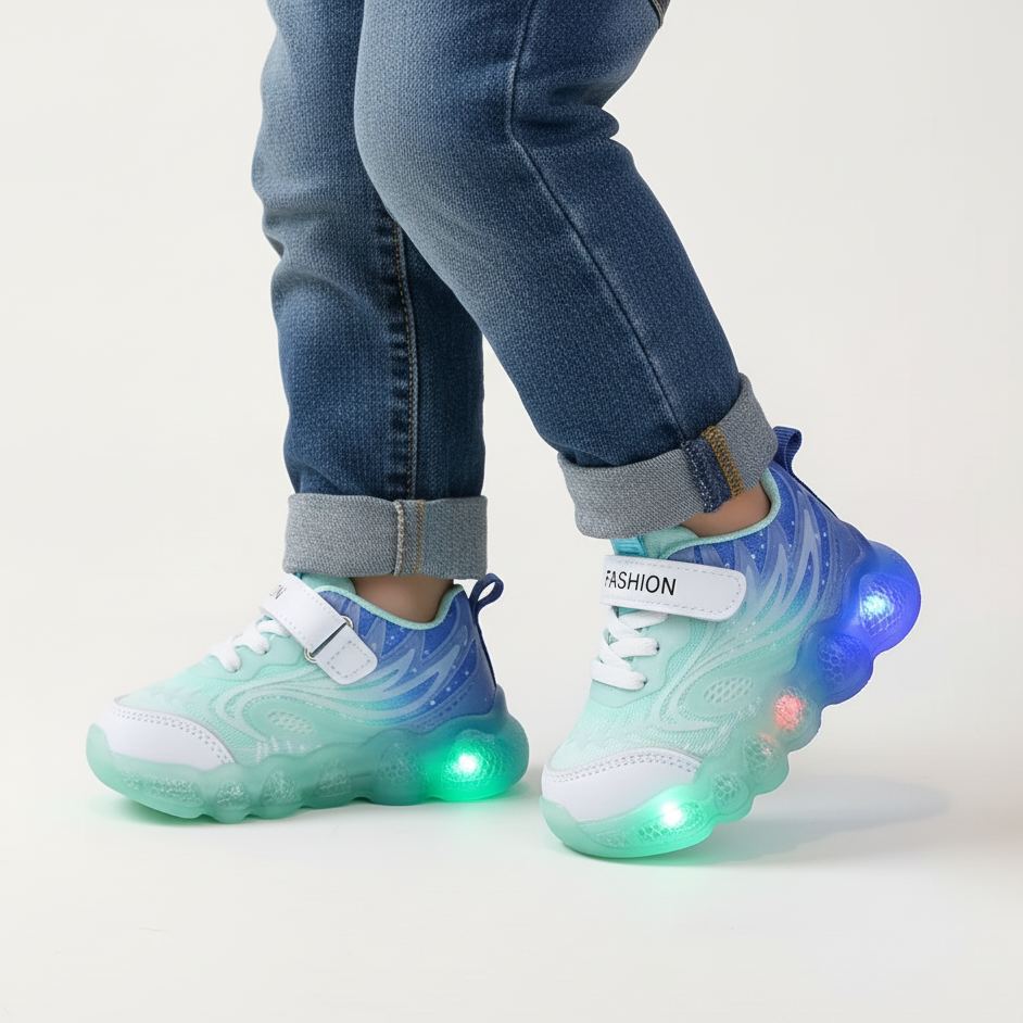 Glowing Led Light Sneakers Ages 2-6